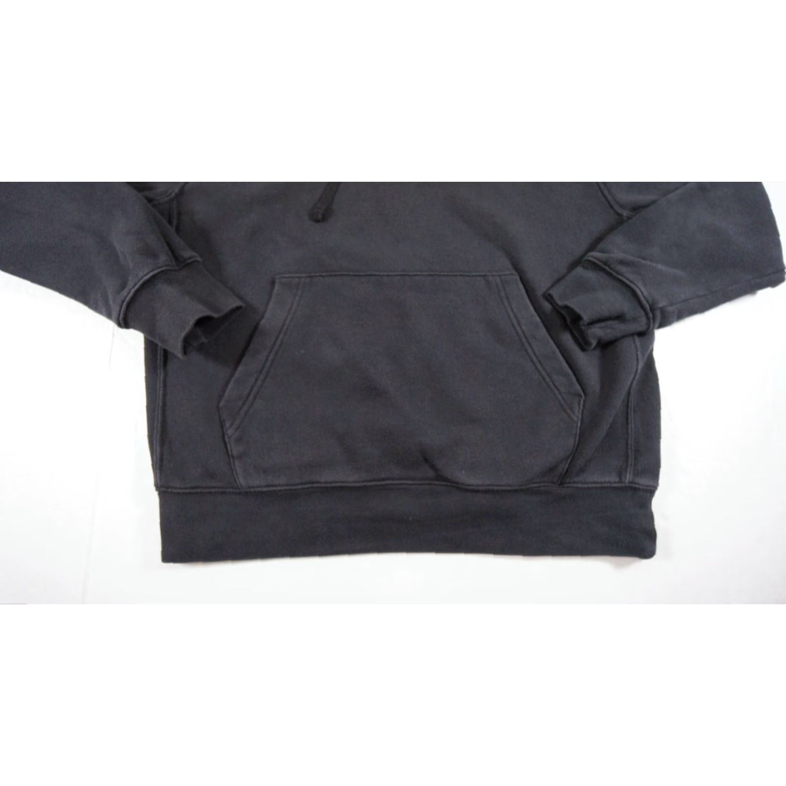 Nike VINTAGE Nike Hooded Sweatshirt Mens Medium Black Pullover Swoosh Outdoor All Seasons Mens Size US M / EU 48-50 / 2 - 4 Thumbnail