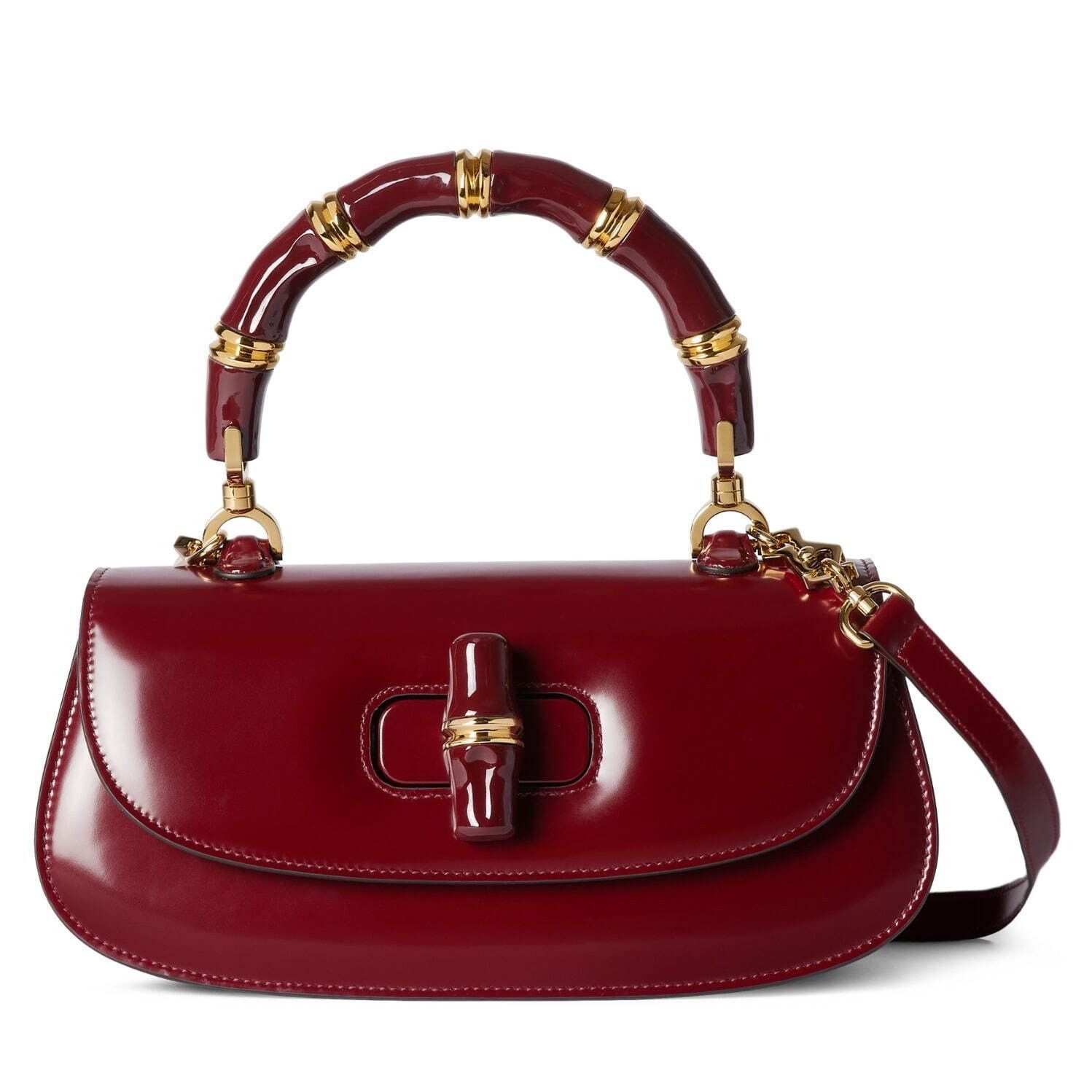 o1la5ras0526 Size: OS / Bamboo Diva Medium Bag in Red
