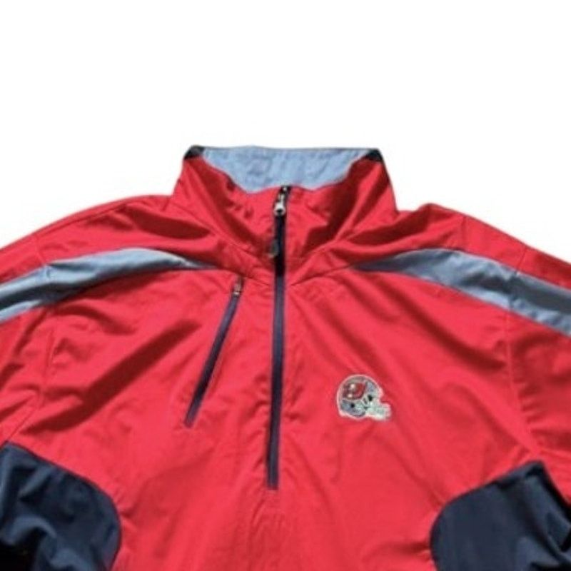 Antigua Antigua Red/Black Windbreaker | Size XXL Size US XXL / EU 58 / 5 - 3 Thumbnail