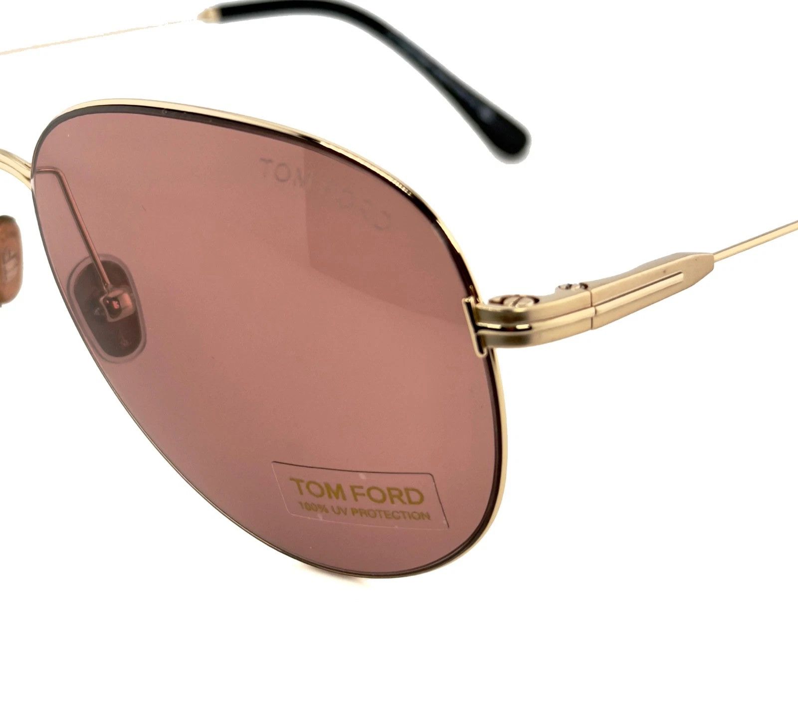 Tom Ford TOM FORD PORSCHA TF0993 32E Gold Brown Pilot 993 FT0993 Size ONE SIZE - 6 Thumbnail