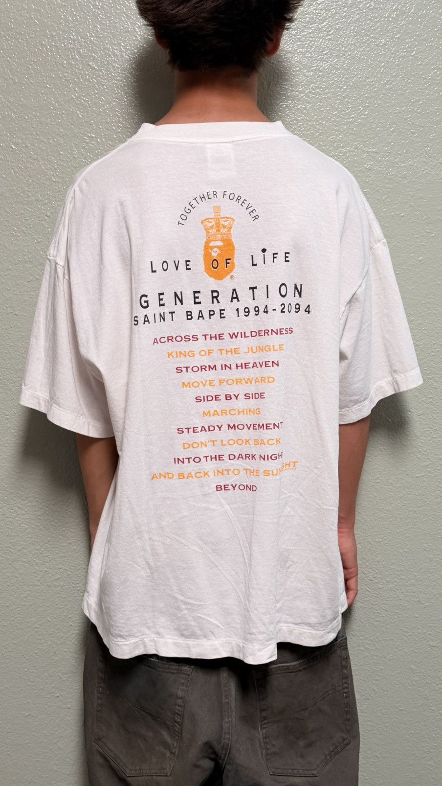 Bape Saint Bape T Shirt Size US XL / EU 56 / 4 - 2 Thumbnail