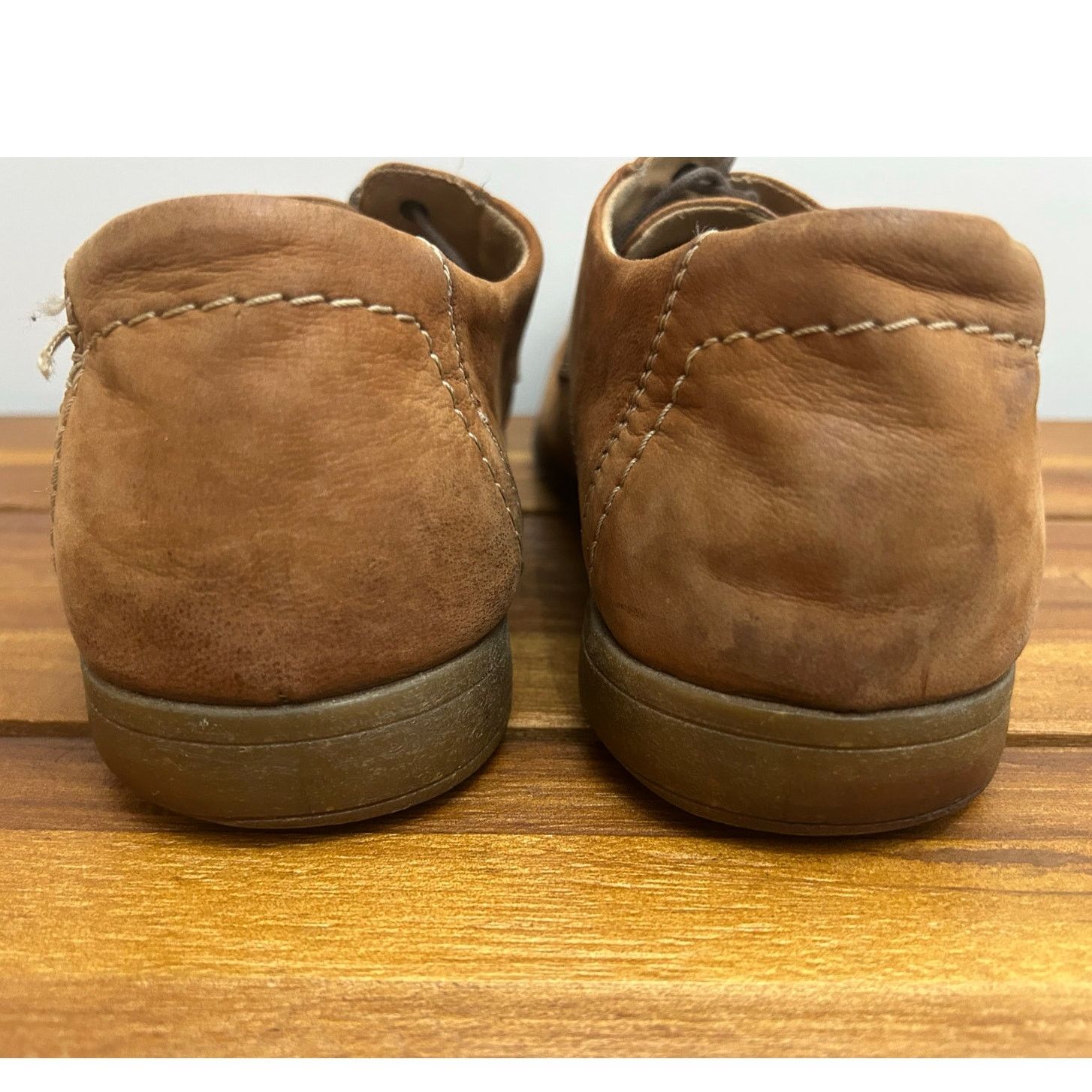 Other Lasocki Tan Leather Oxford Dress Shoes EU 45 Size US 11 / EU 44 - 3 Thumbnail