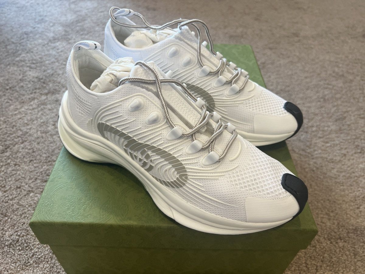 Gucci Brand new Gucci run sneaker white us10 Size US 10 / EU 43 - 2 Thumbnail