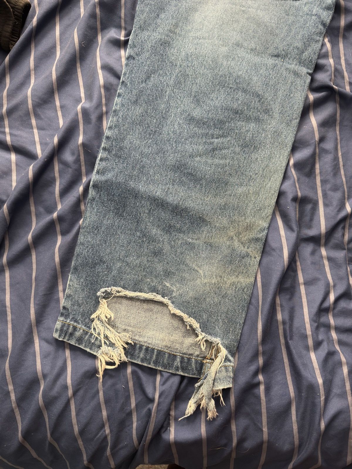Other Baggy blue Vibes jeans with crazy heel bite Size US 36 / EU 52 - 3 Thumbnail