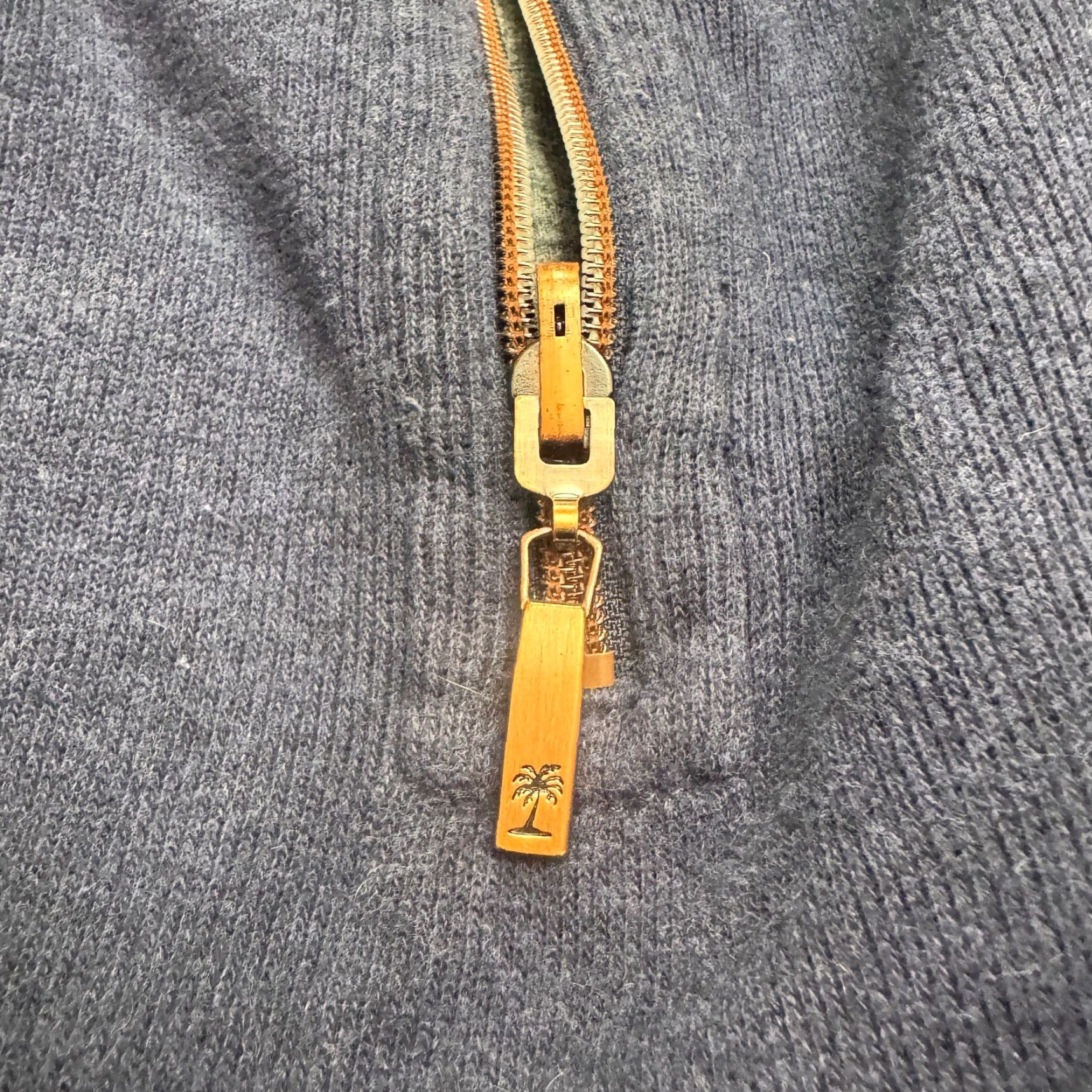 Tommy Bahama Tommy Bahama 1/4 Zip Pullover Sweater Men 2XL Navy Blue Knit Logo Outdoor Casual Size US XXL / EU 58 / 5 - 3 Thumbnail