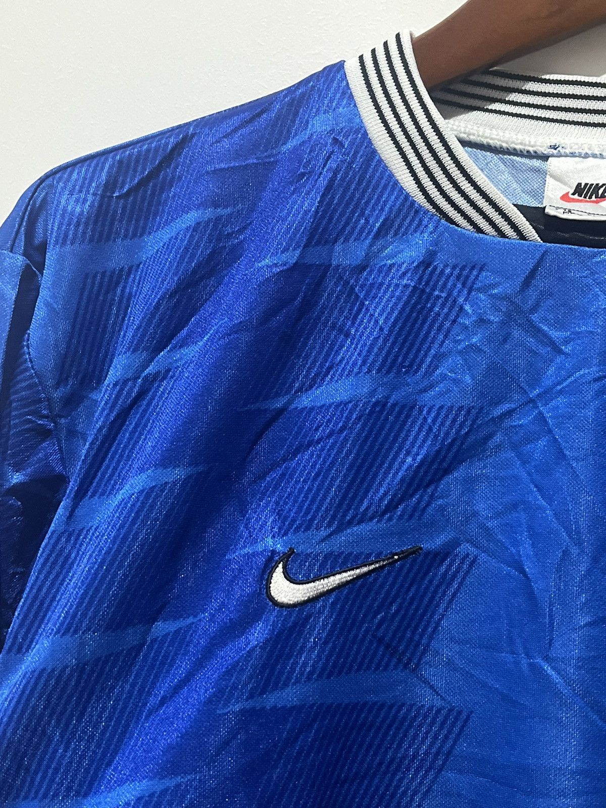 Nike × Vintage Vintage Nike Soccer Jersey Size US M / EU 48-50 / 2 - 7 Thumbnail