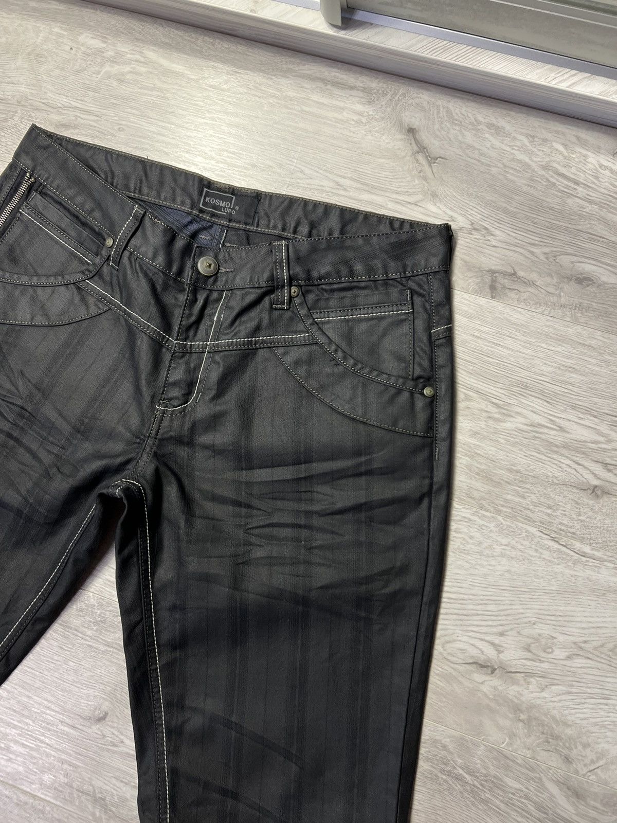 Japanese Brand × Vintage Vintage Y2K Style K&M Kosmo Lupo Japanese Denim Shorts Jean Size US 34 / EU 50 - 5 Thumbnail