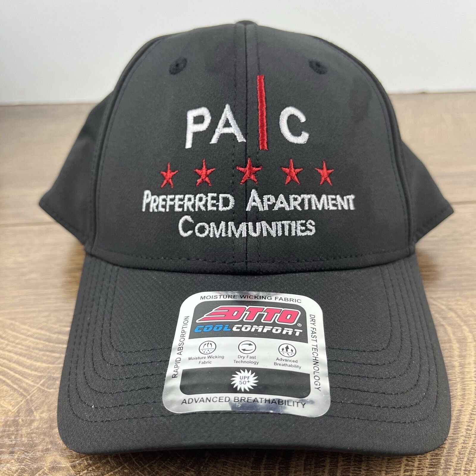 Other PAC Hat Preferred Apartment Communities Hat Black Cap Adjust Size ONE SIZE - 4 Thumbnail