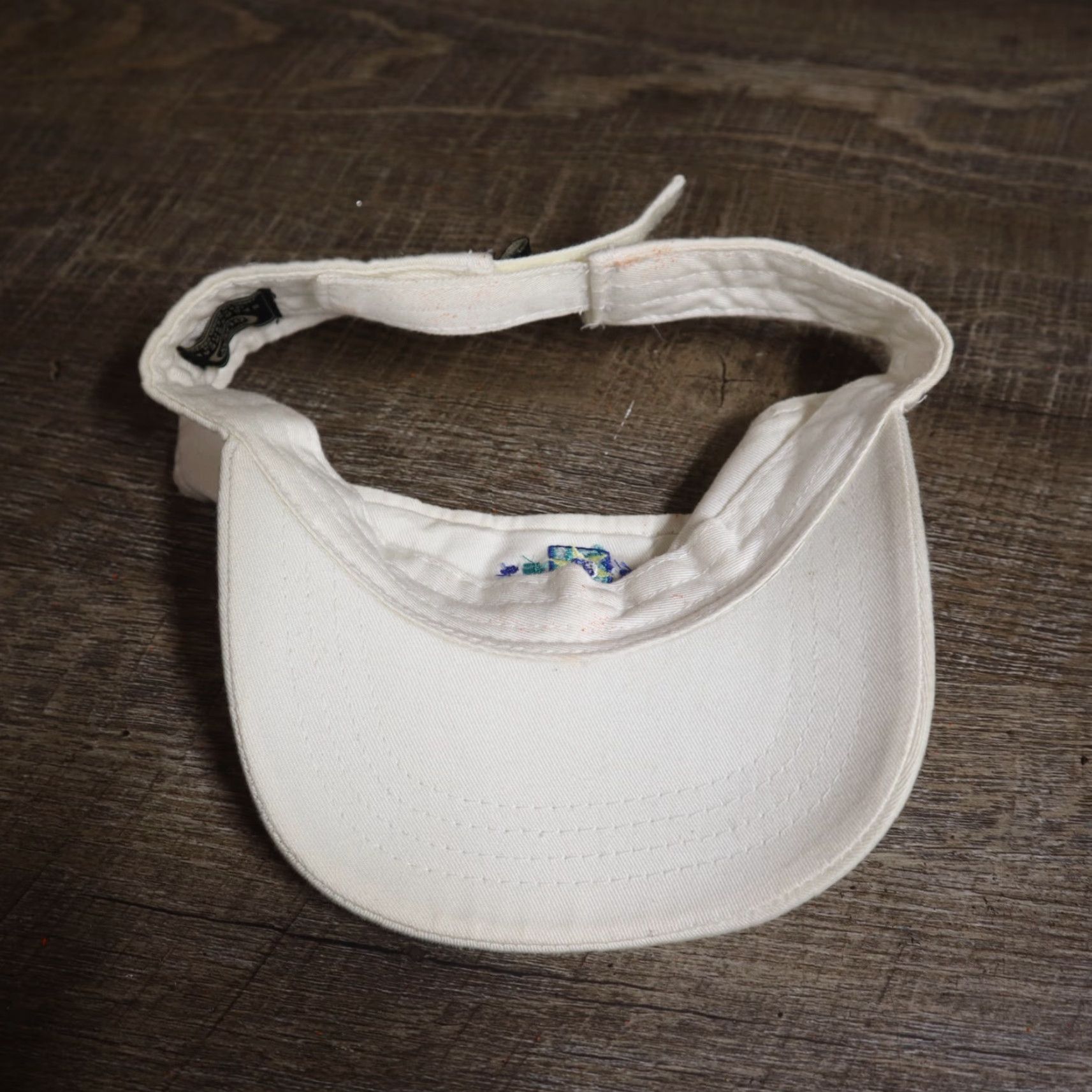 Vintage VINTAGE White Western Trucker Hat Cap Adult Adjustable Strapback Men Size ONE SIZE - 6 Thumbnail