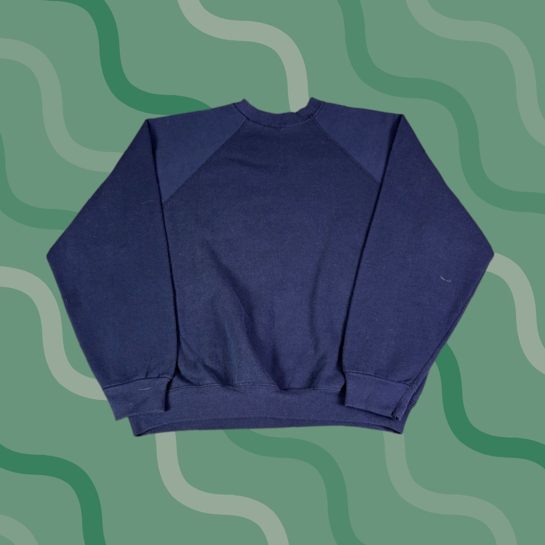 Vintage VINTAGE Mens Navy Blue London Paris Rome Ambler Travel Sweatshirt Raglan Sleeve Lg Size US L / EU 52-54 / 3 - 1 Thumbnail