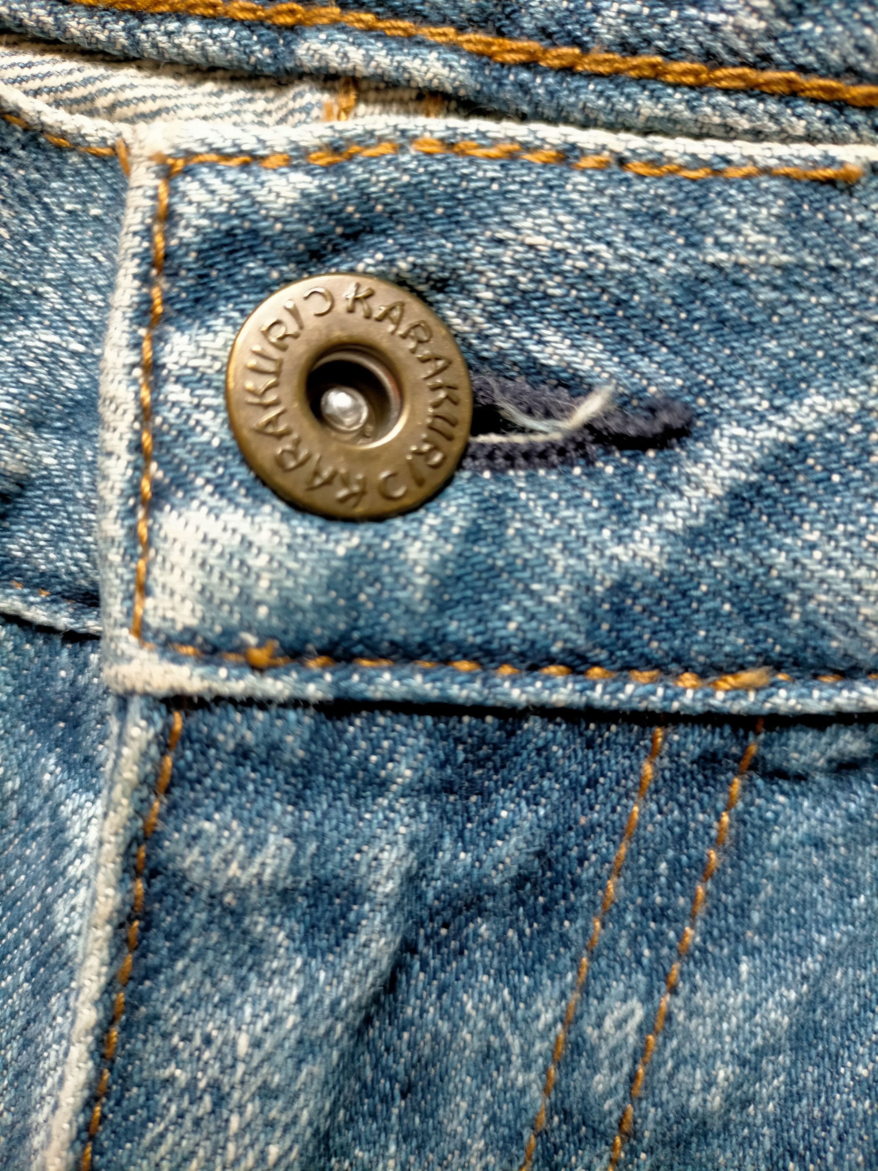 If Six Was Nine Karakuri Generation Multipocket Embroiderd Denim Pants Size US 34 / EU 50 - 21 Thumbnail
