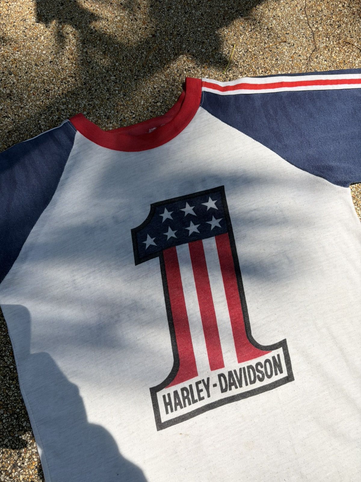 Harley Davidson Rare 70’s Harley-Davidson Robison Daytona Beach,Florida Size US M / EU 48-50 / 2 - 3 Thumbnail