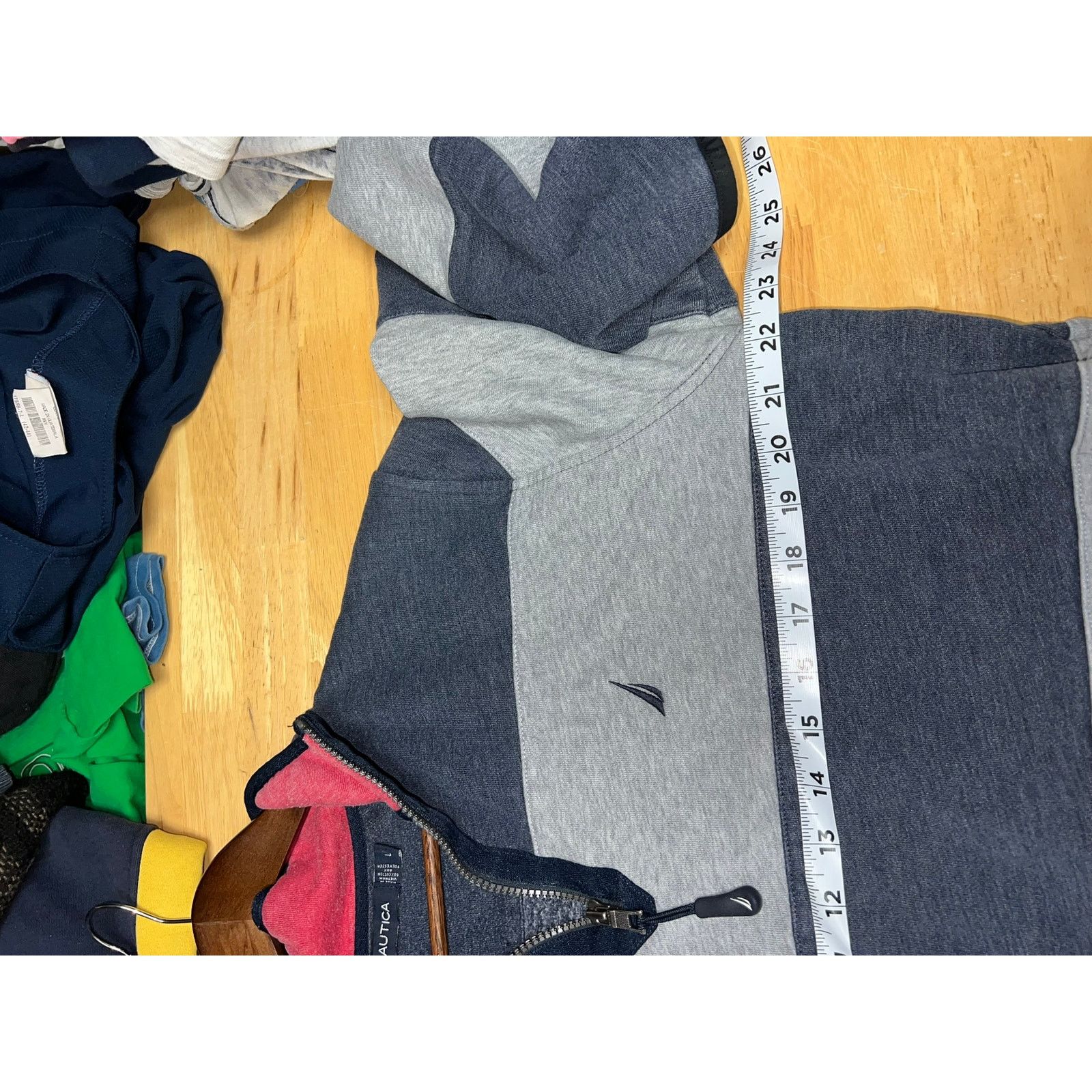 Nautica Nautica Sweatshirt 1/4 Zip Crewneck Blue Gray Boat Large Size US L / EU 52-54 / 3 - 8 Thumbnail