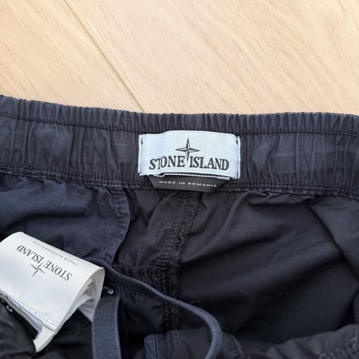 Stone Island Stone Island, navy jogger pants, parachute, lightweight Size US 30 / EU 46 - 4 Thumbnail