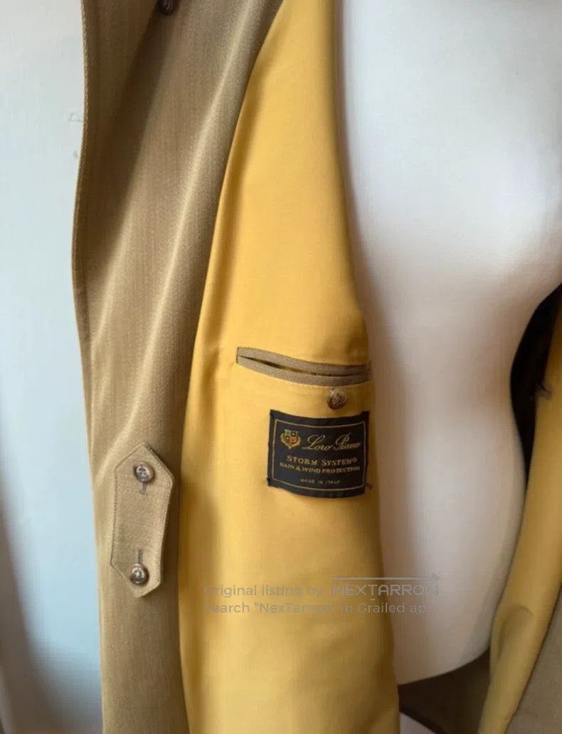 Loro Piana Loro Piana Long Trench Coat Size L / US 10 / IT 46 - 4 Thumbnail