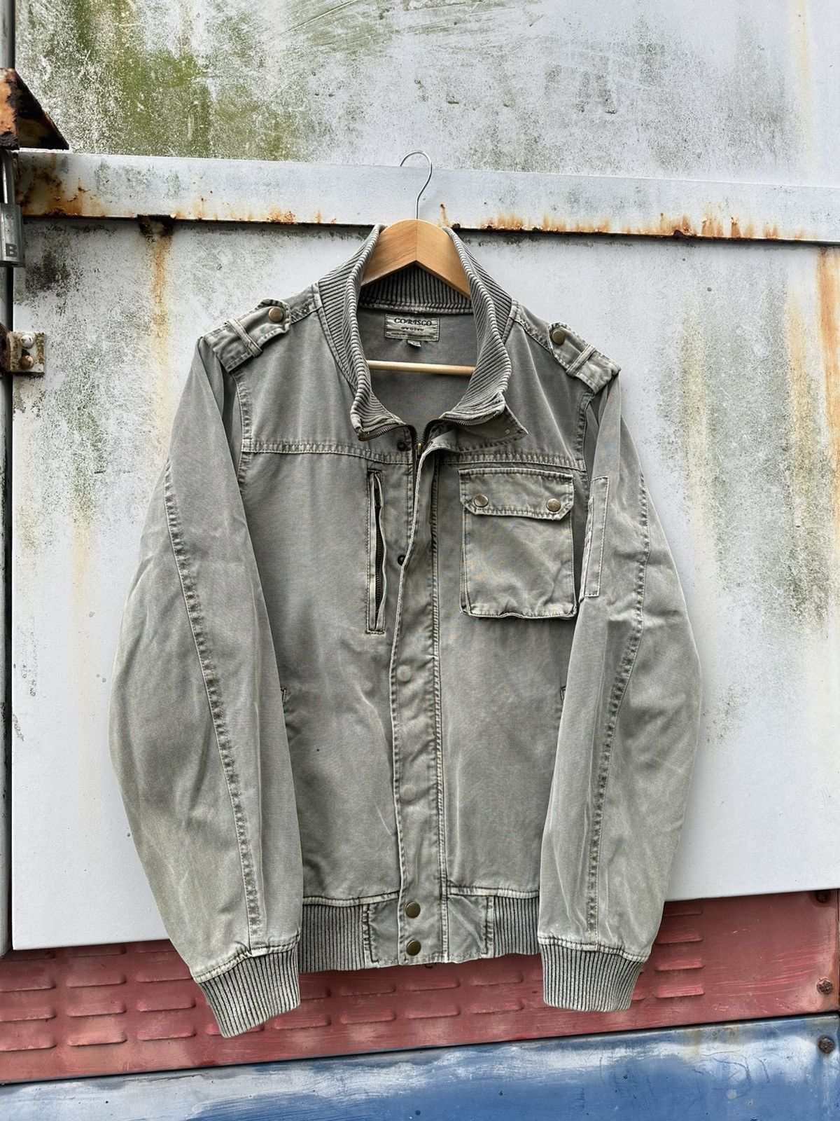 Vintage 👹Vintage Faded Corisso Military Utility Jacket Size US M / EU 48-50 / 2 - 3 Thumbnail