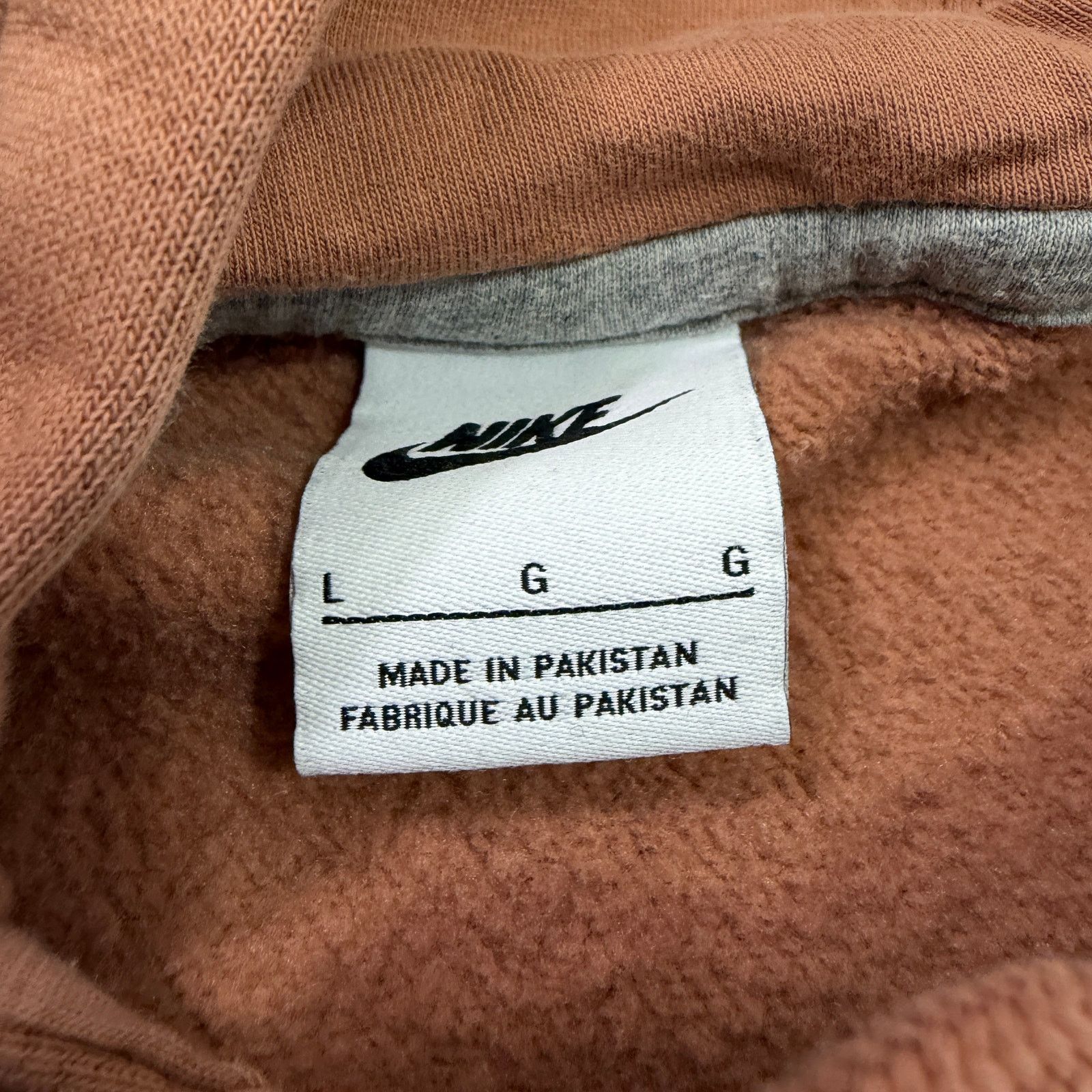 Nike Nike Sportswear Club Fleece Pullover Hoodie Large Brown Size US L / EU 52-54 / 3 - 5 Thumbnail