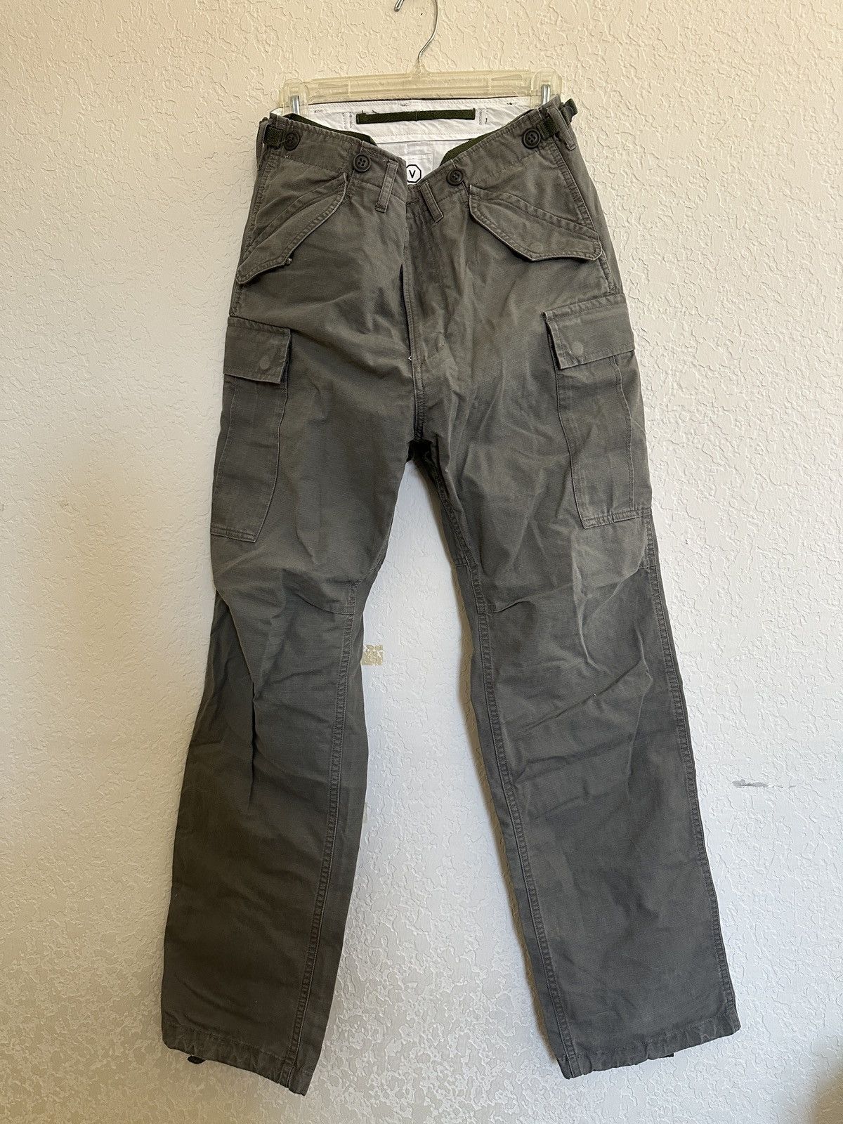 Pre-owned Visvim Eiger Sanction Pants In Olive