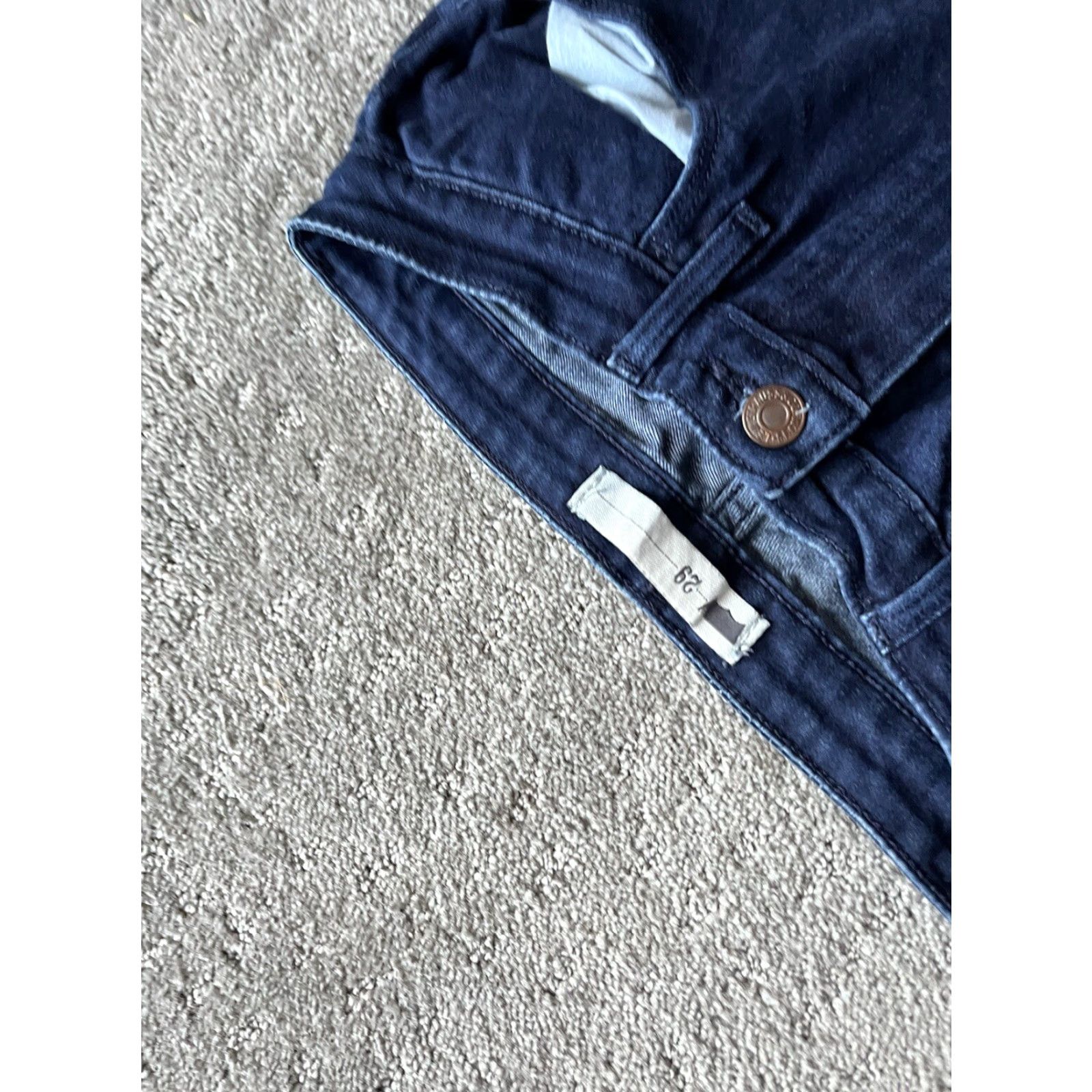 Levi's Levi's Women's Skinny Jeans 29x30 Dark Wash Denim Regular Fit Size 29" - 5 Thumbnail