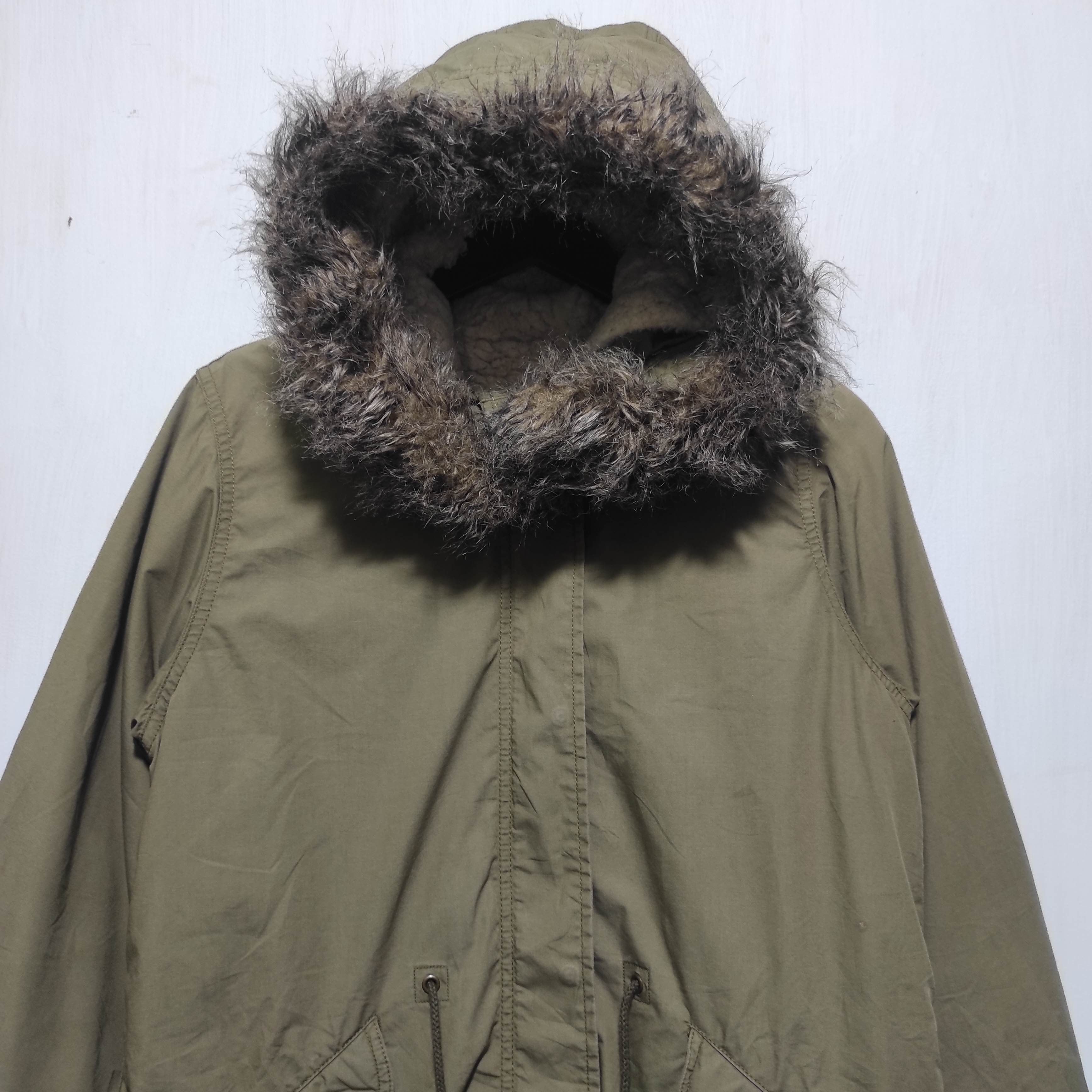 Uniqlo Uniqlo Parka Fur Hoodie Jacket i6w9 style Size US M / EU 48-50 / 2 - 3 Thumbnail