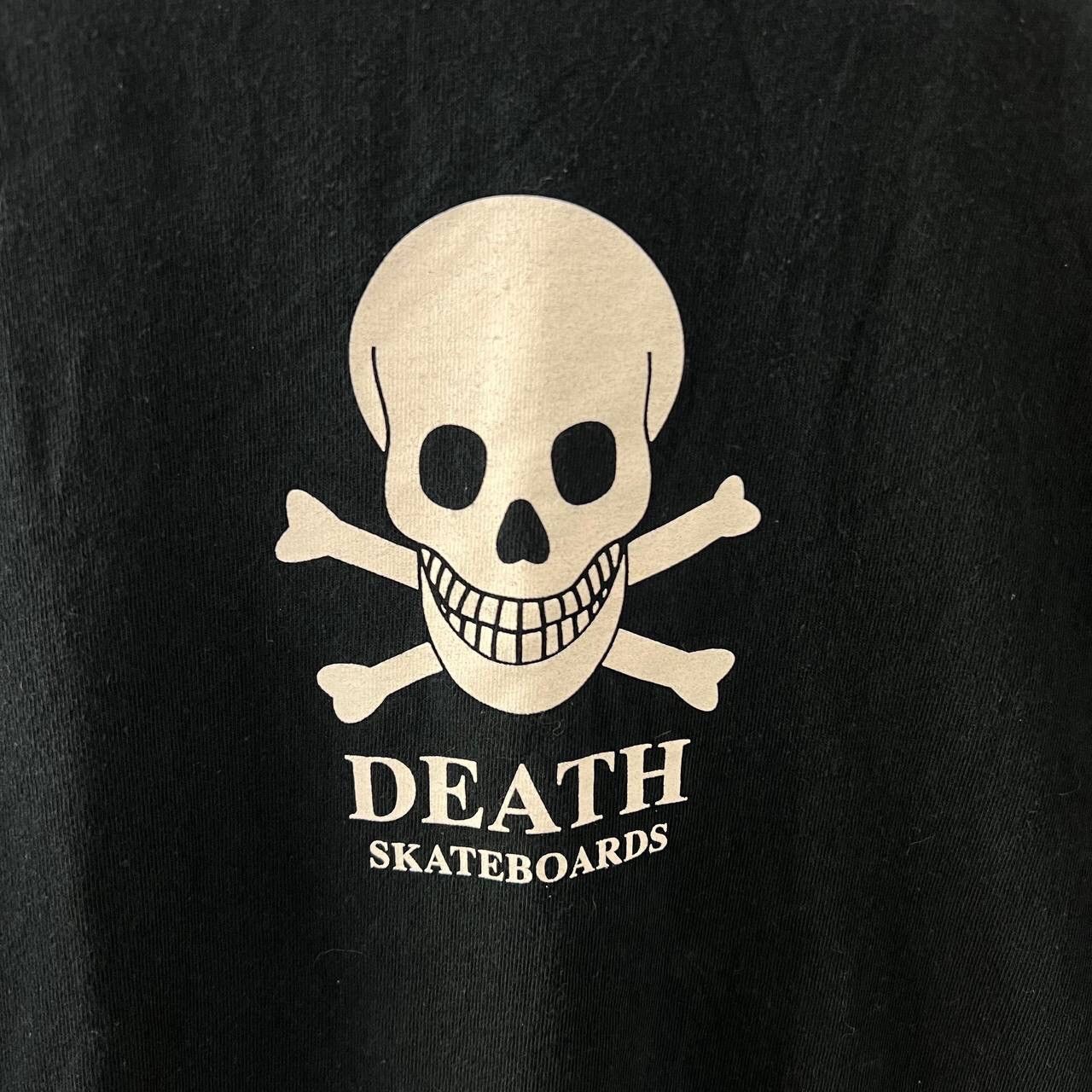 Vintage Death ☠️ Skateboards 90s Vintage T-shirt Size US M / EU 48-50 / 2 - 3 Thumbnail