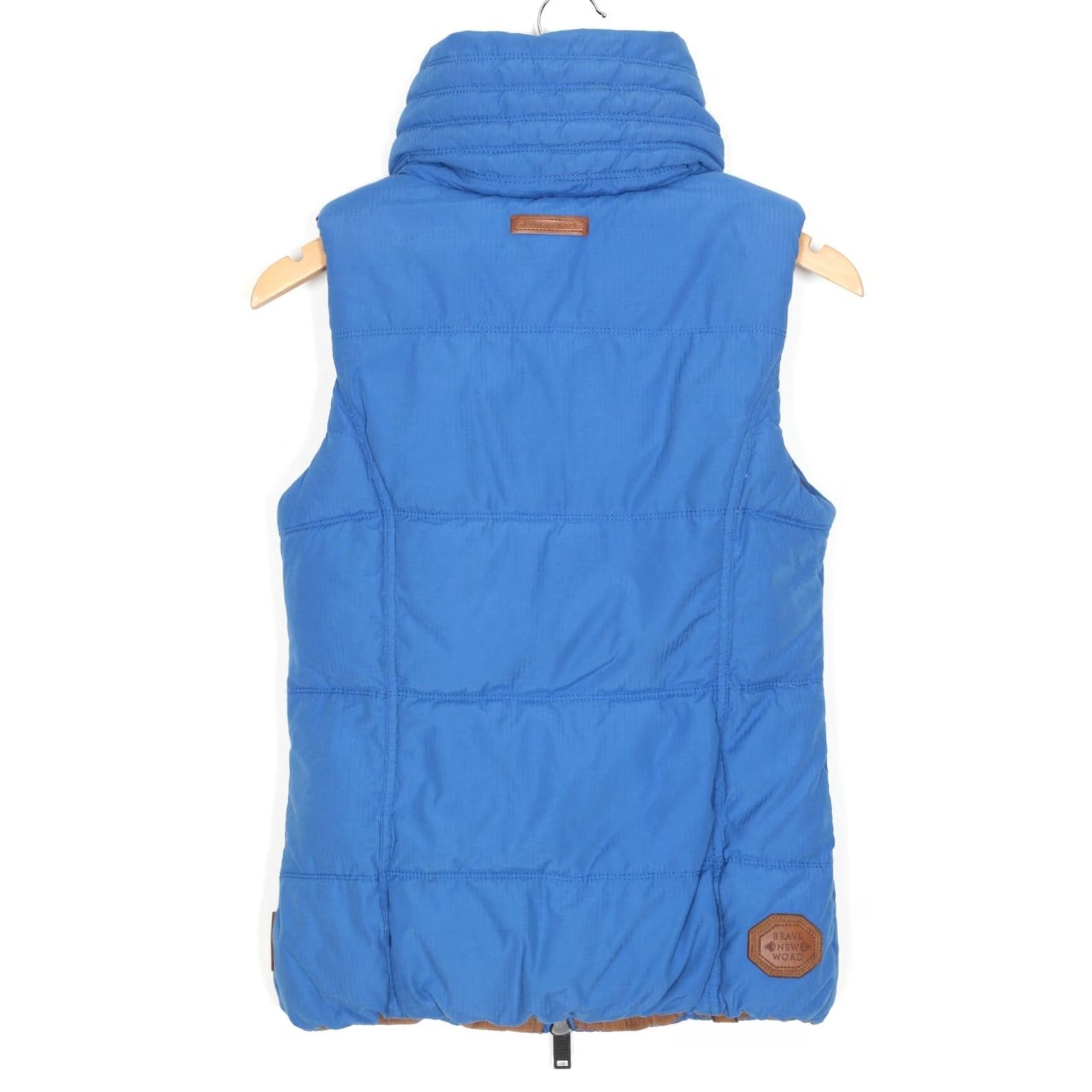 Vintage NAKETANO Vest Jacket Gilet Bodywarmer Padded High Neck Women Size S Size S / US 4 / IT 40 - 3 Thumbnail
