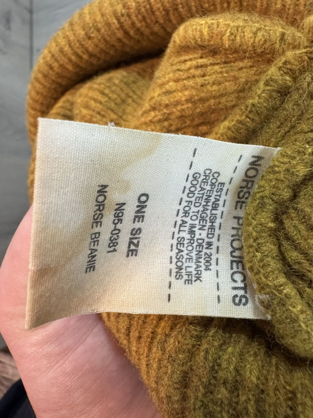 Norse Projects Norse Projects beanie hat cap Size ONE SIZE - 3 Thumbnail