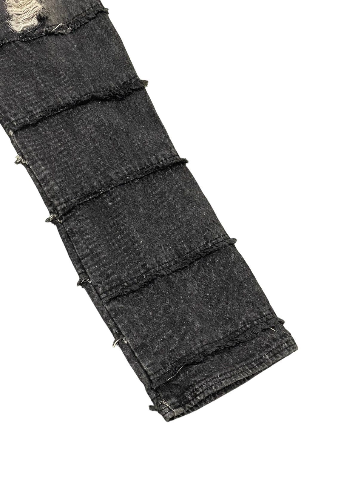 Japanese Brand Hagi Jeans Sex Pot Revenge Anarchy Distress Denim 8🟦4 Size US 30 / EU 46 - 14 Thumbnail