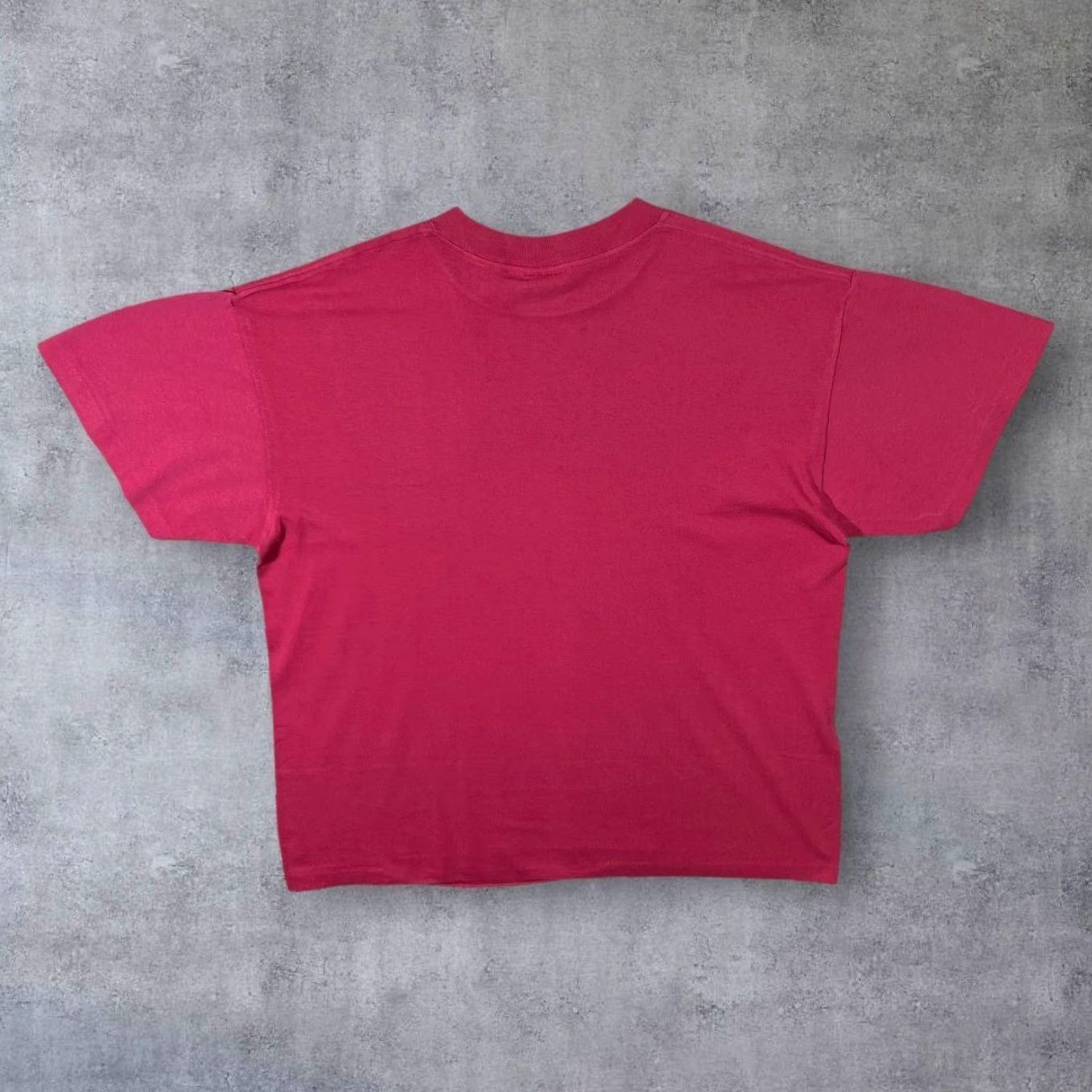 TEE JAYS Vintage Teejays Detroit Michigan Tourist Souvenir Single Stitch T-Shirt XL Red Mens Shirt Graphic 90s Logo Size US XL / EU 56 / 4 - 2 Thumbnail