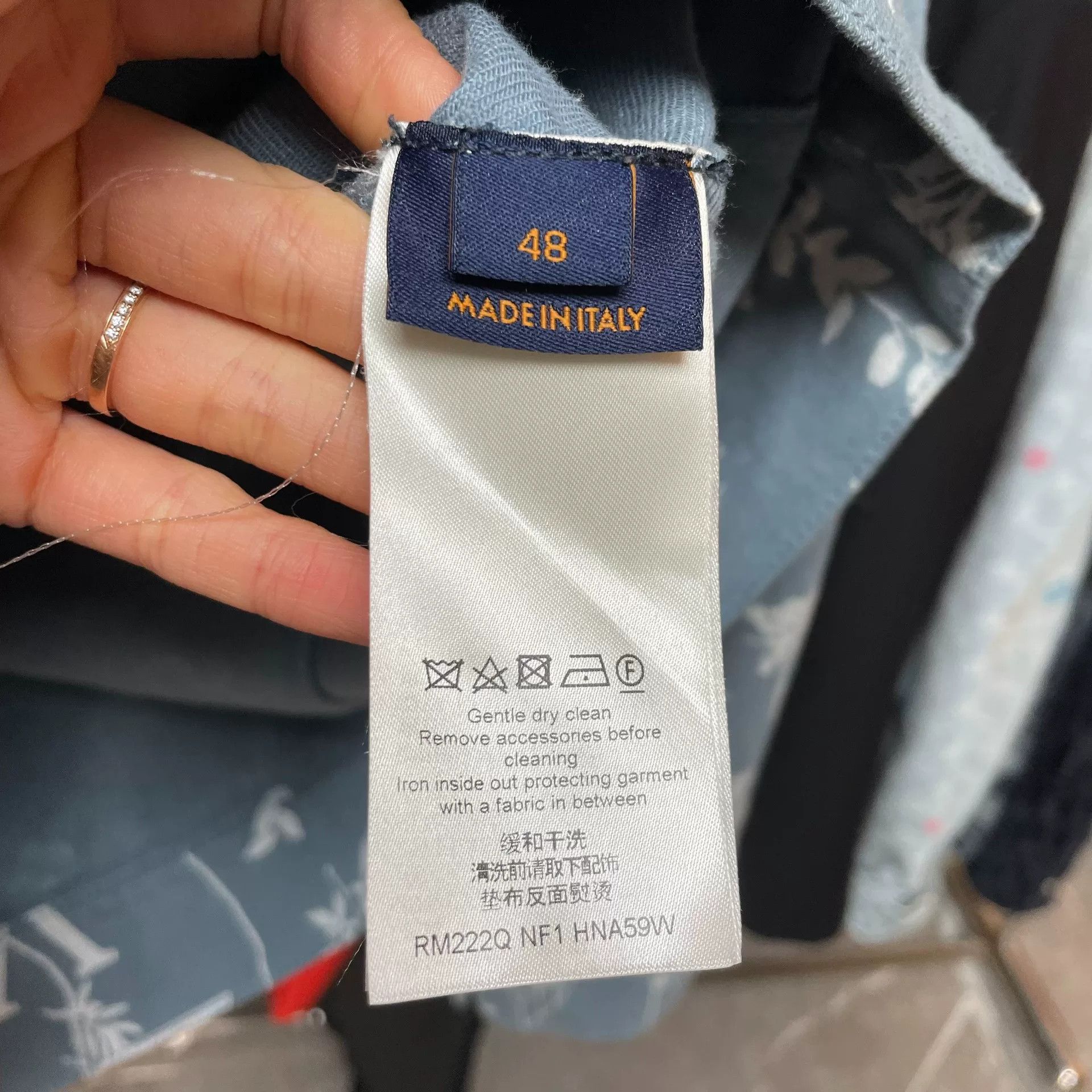 Louis Vuitton Louis Vuitton SS23 Monogram Flower Denim Jacket Size US M / EU 48-50 / 2 - 4 Thumbnail