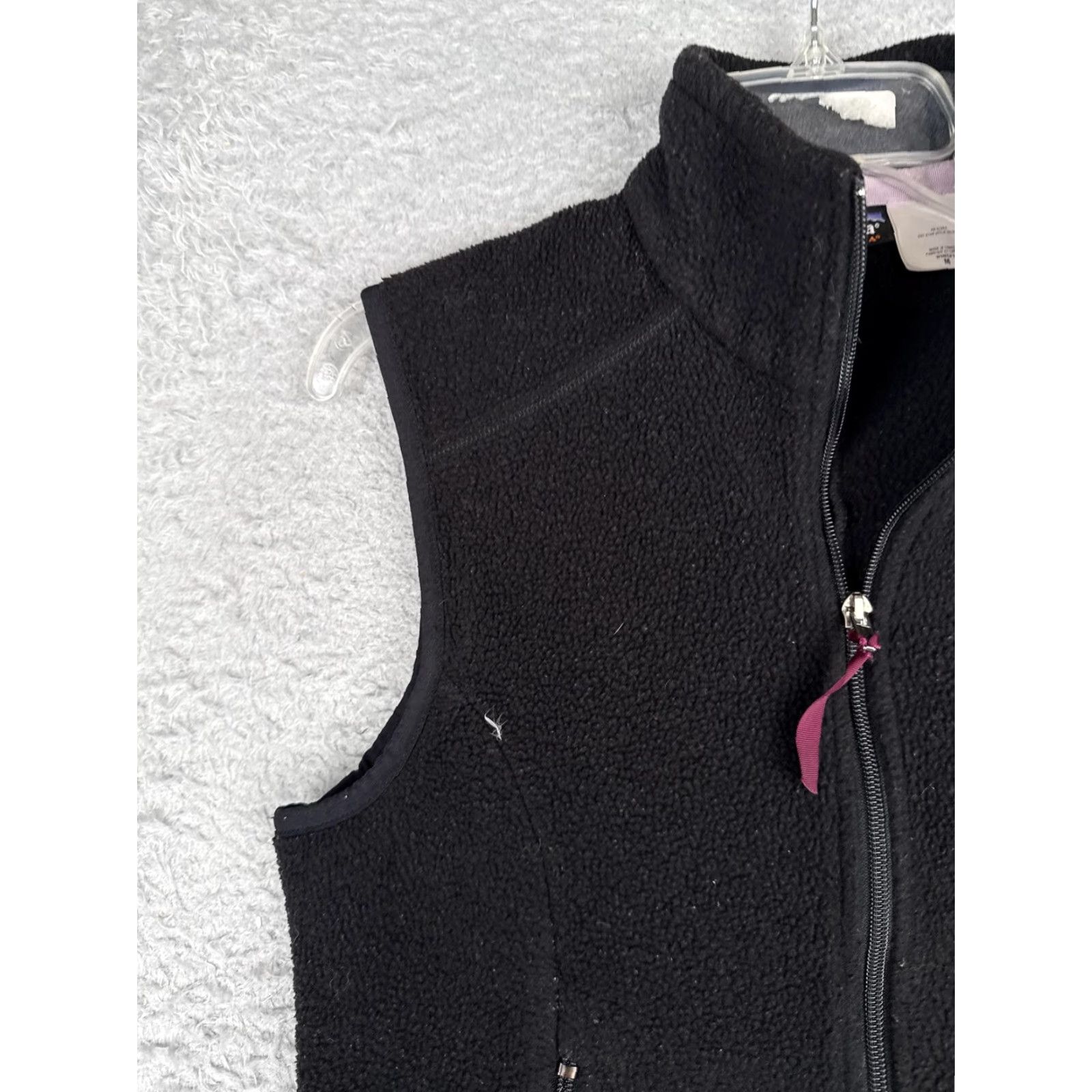 Patagonia Patagonia Synchilla Vest Womens M Black Full Zip Pockets Outdoor Size M / US 6-8 / IT 42-44 - 3 Thumbnail