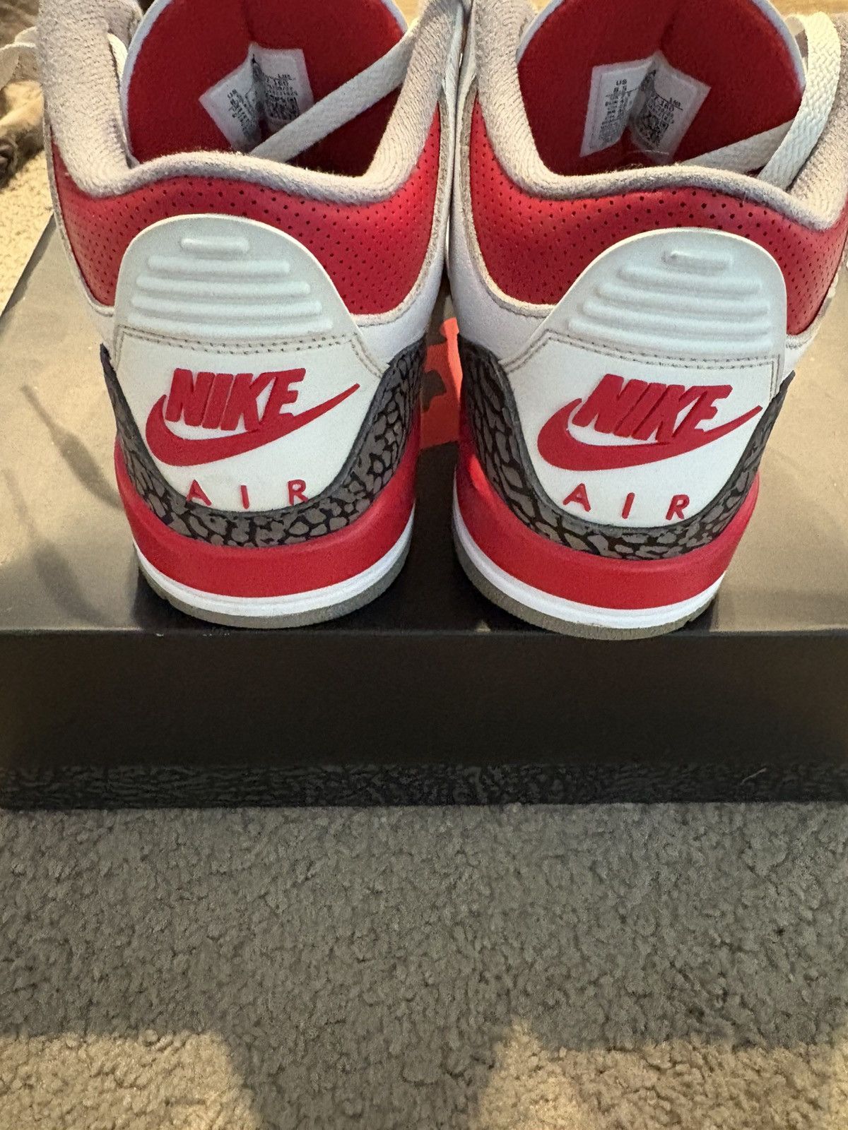 Jordan Brand Jordan 3 fire red size 8.5 Size US 8.5 / EU 41-42 - 5 Thumbnail
