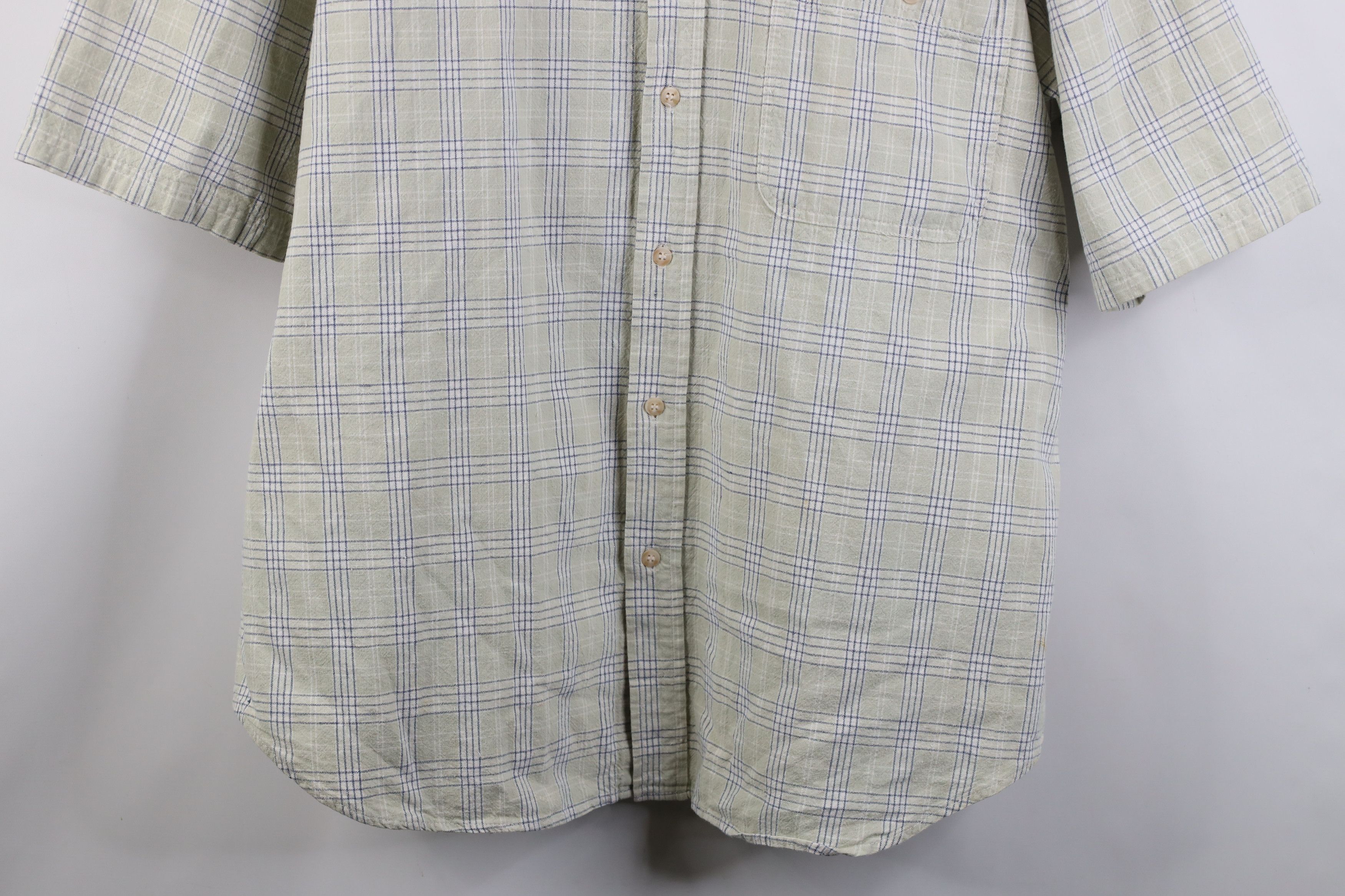 Vintage Vintage 90s Streetwear Blend Denim Collar Button Down Shirt Size US XL / EU 56 / 4 - 3 Thumbnail
