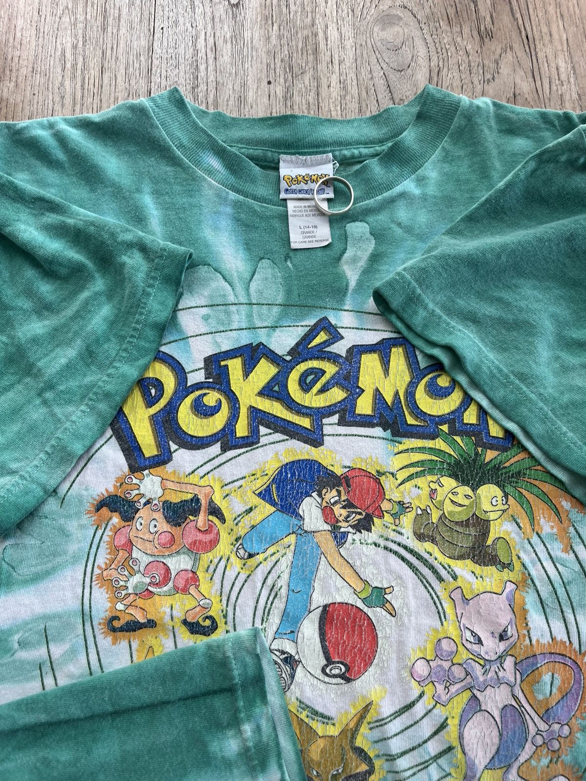 Nintendo × Pokemon × Vintage Vintage PSYCHIC Pokemon Nintendo 2000’s (kid size) Tshirt Size US L / EU 52-54 / 3 - 9 Thumbnail