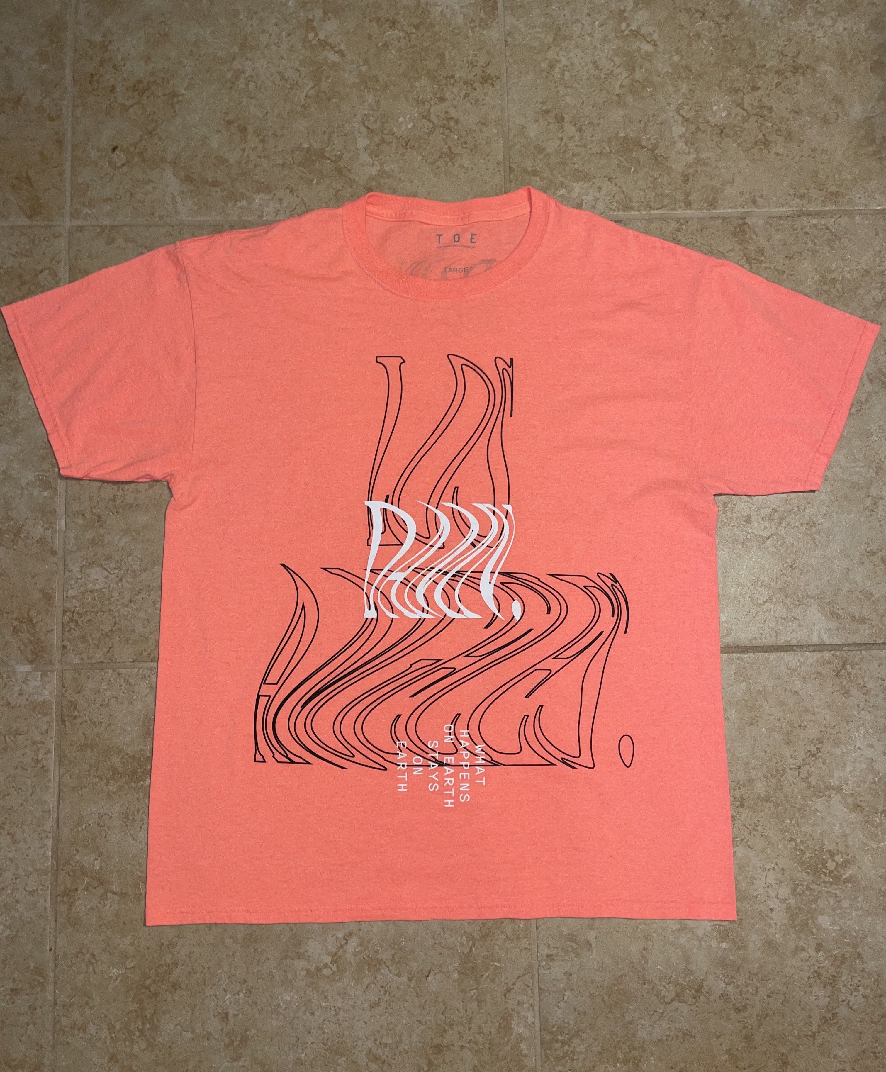 Kendrick Lamar Kendrick Lamar TDE Damn Tour 2017 Los Angeles T-Shirt Size US L / EU 52-54 / 3 - 1 Thumbnail