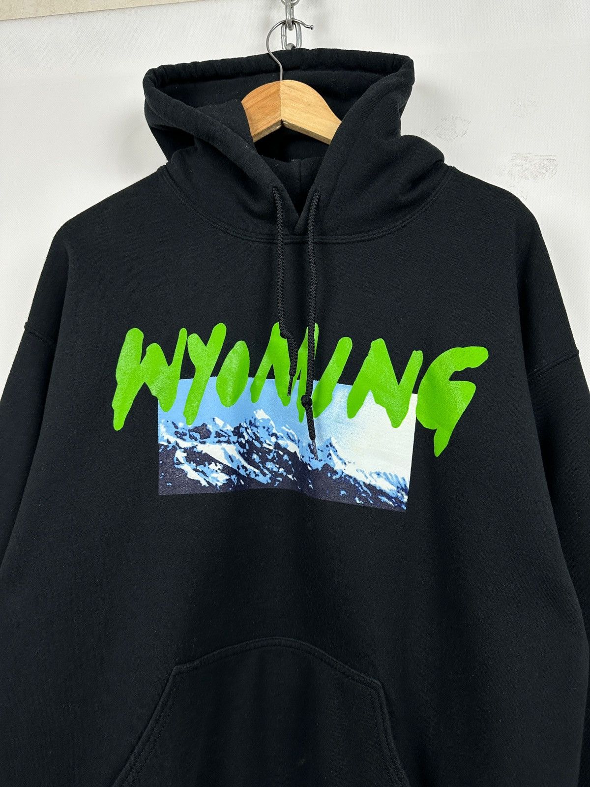 Kanye West 2018 Kanye West Wyoming “Jackson Hole” Black Hoodie Size US L / EU 52-54 / 3 - 6 Thumbnail