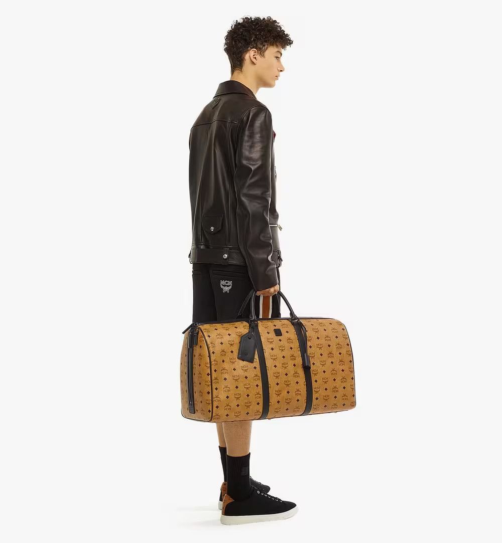 MCM o1mt1gz0125 Size: OS / Unisex Weekender Bag in Brown/Black Size ONE SIZE - 2 Thumbnail