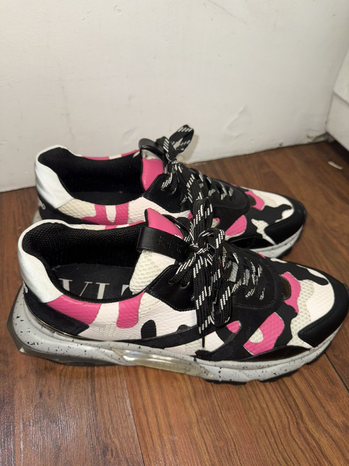 Valentino Valentino Camouflage Bounce Sneakers Size US 11 / EU 44 - 5 Thumbnail