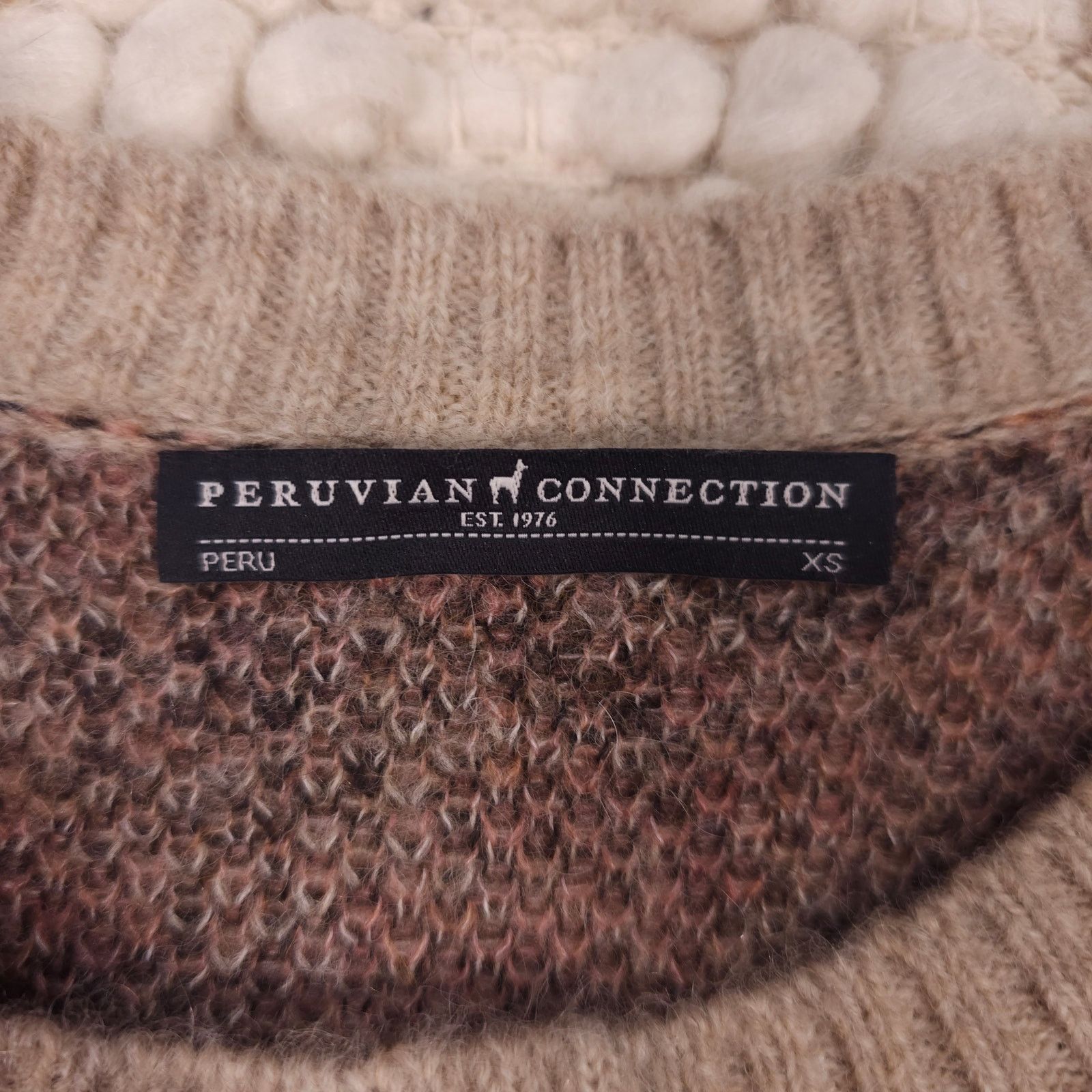 Other Peruvian Connection Baby Alpaca Wool Cardigan Sz Extra Small Size XS / US 0-2 / IT 36-38 - 6 Thumbnail