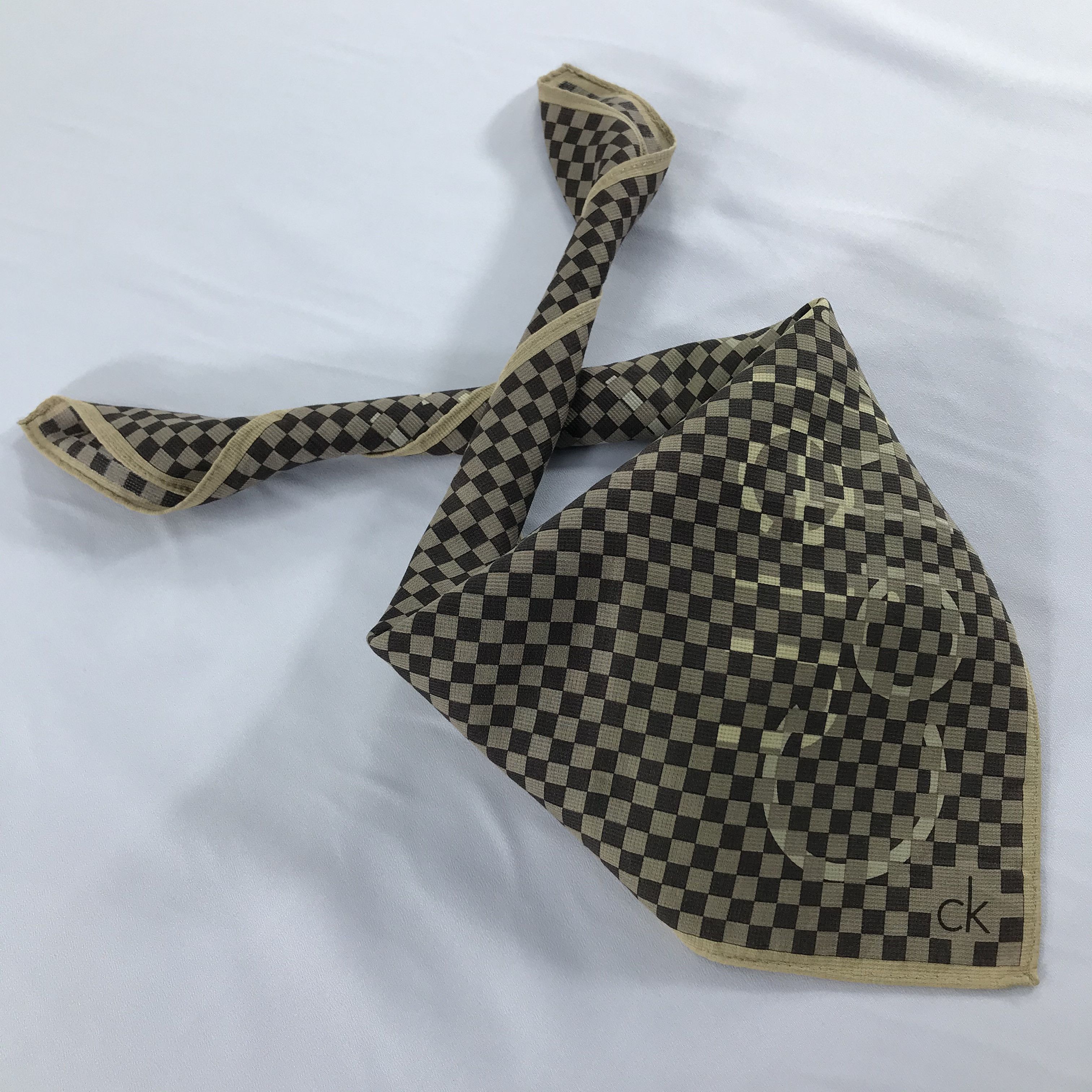 Calvin Klein × Vintage Calvin Klein Bandana/ Handkerchief / Neckerchief Size ONE SIZE - 2 Thumbnail