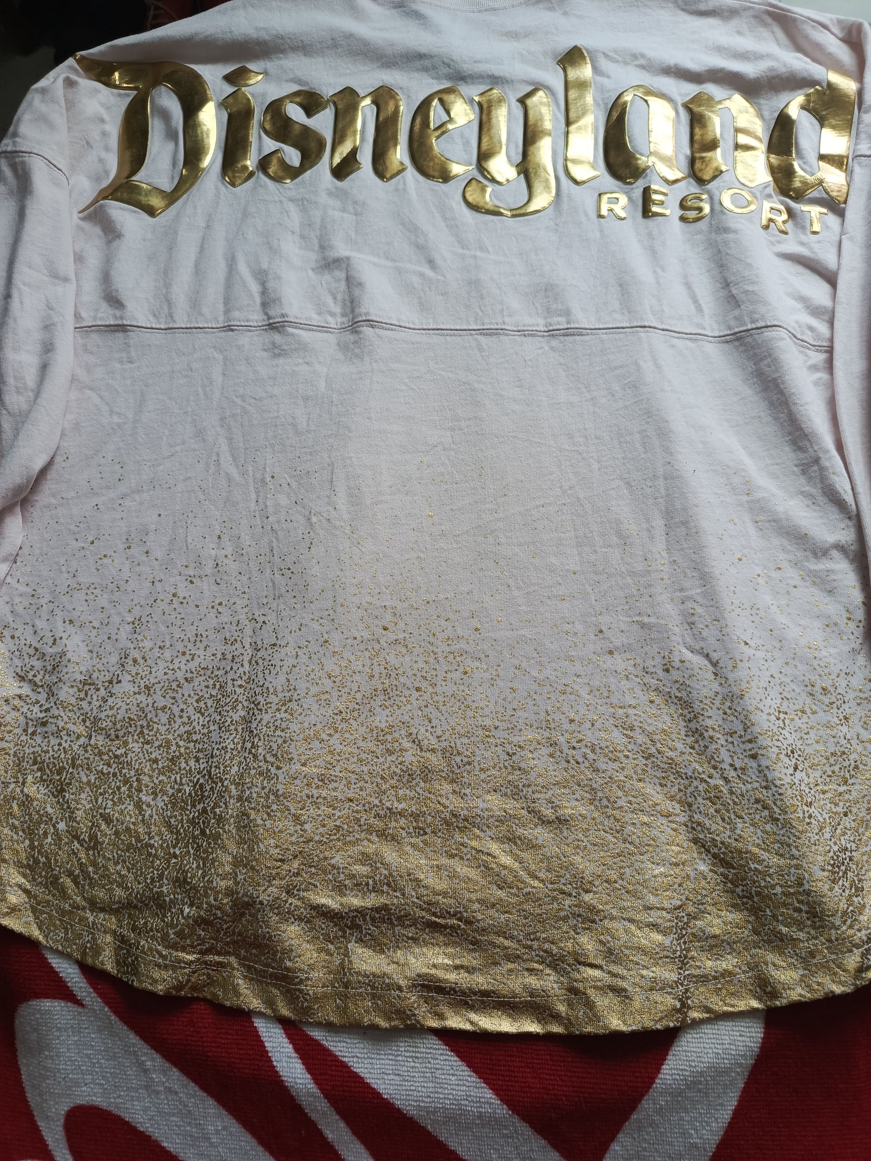 Disney Disneyland Spirit Jersey with a golden logo. Size US L / EU 52-54 / 3 - 3 Thumbnail