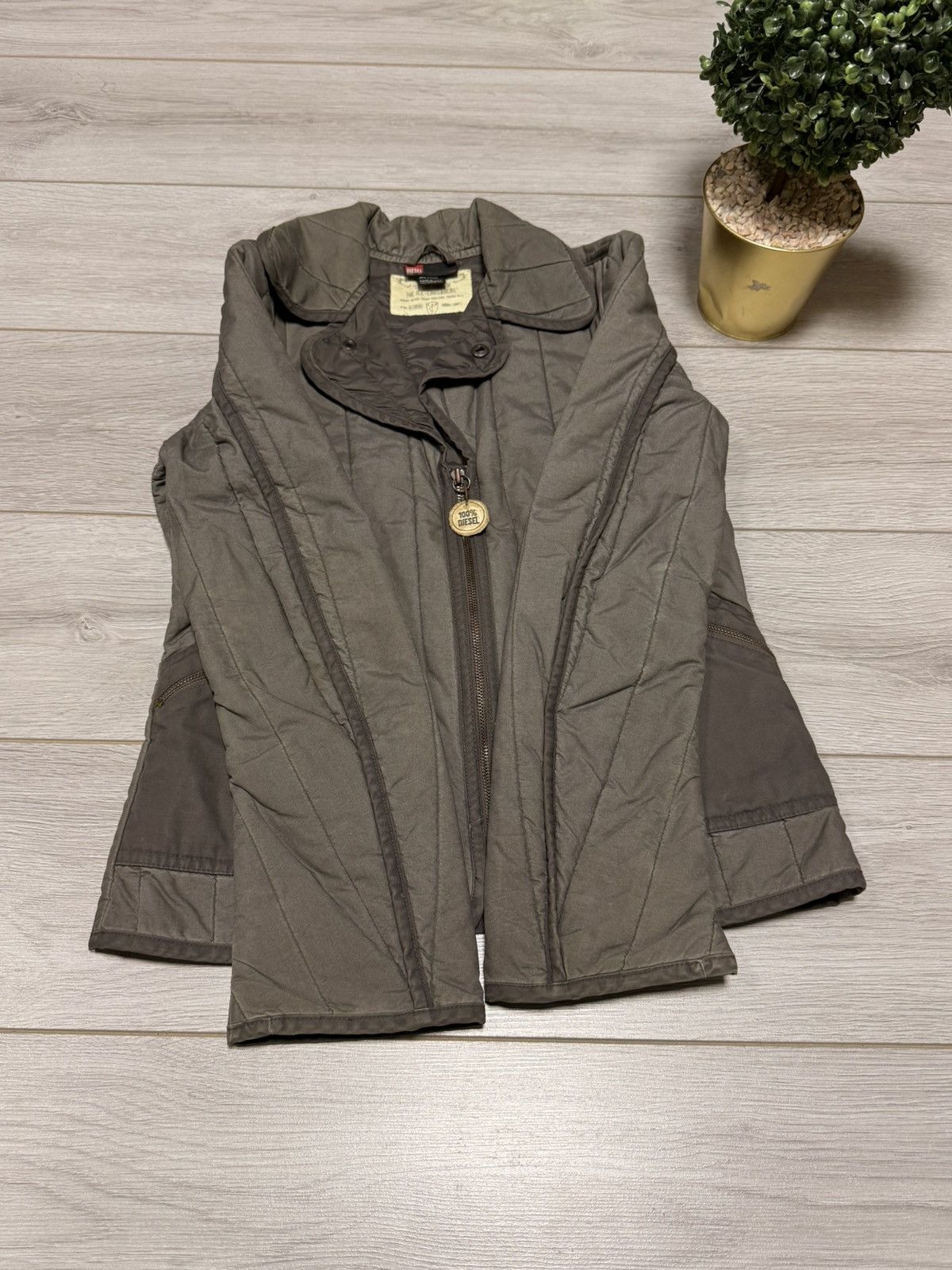 Diesel Diesel padded quilted jacket zip Size M / US 6-8 / IT 42-44 - 9 Thumbnail