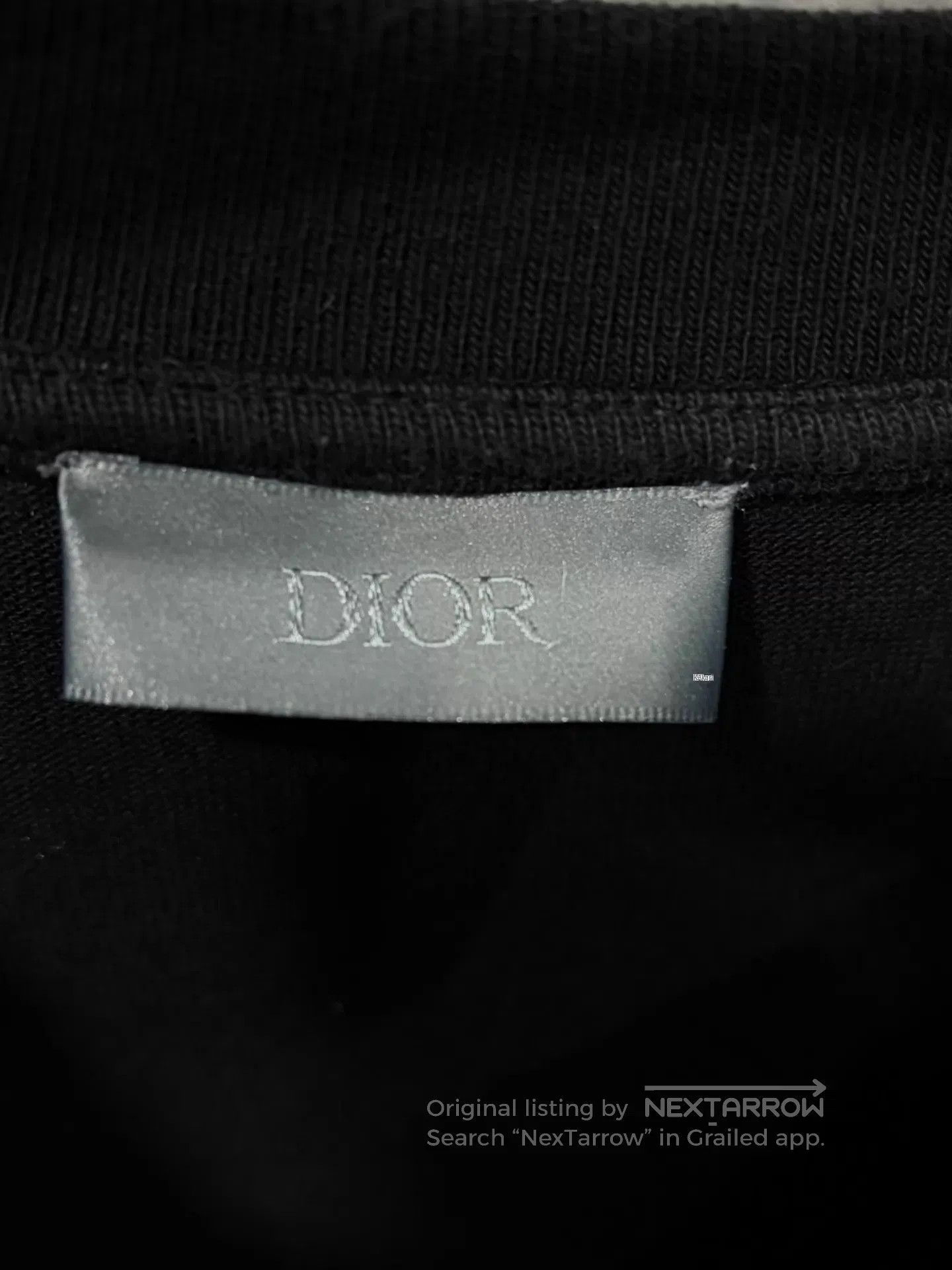 Dior Black Short Sleeve Crew Neck T. Size US S / EU 44-46 / 1 - 4 Thumbnail
