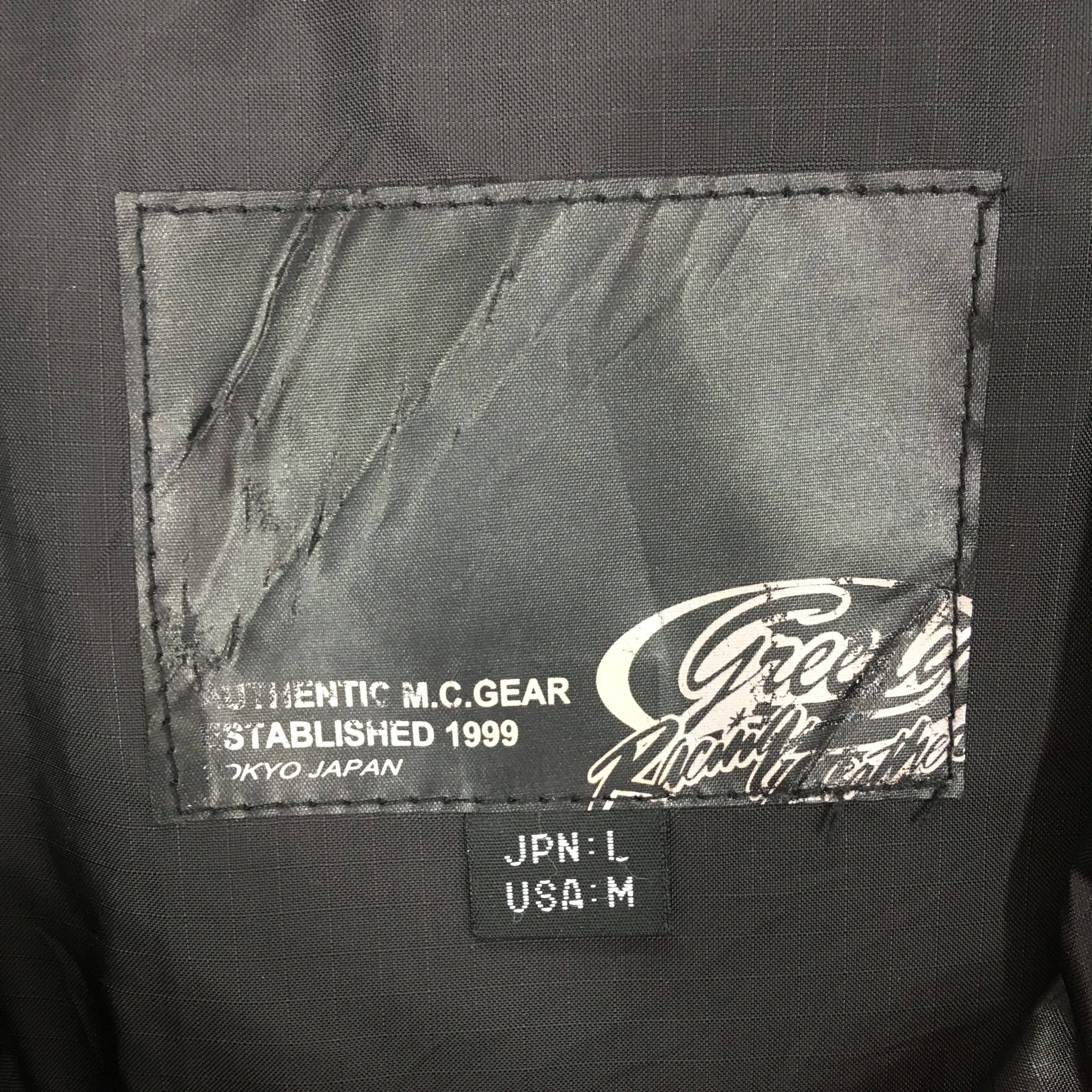 Other Vintage 90's Greedy Motorcycles Racing Thermolite Jacket Size US L / EU 52-54 / 3 - 13 Thumbnail