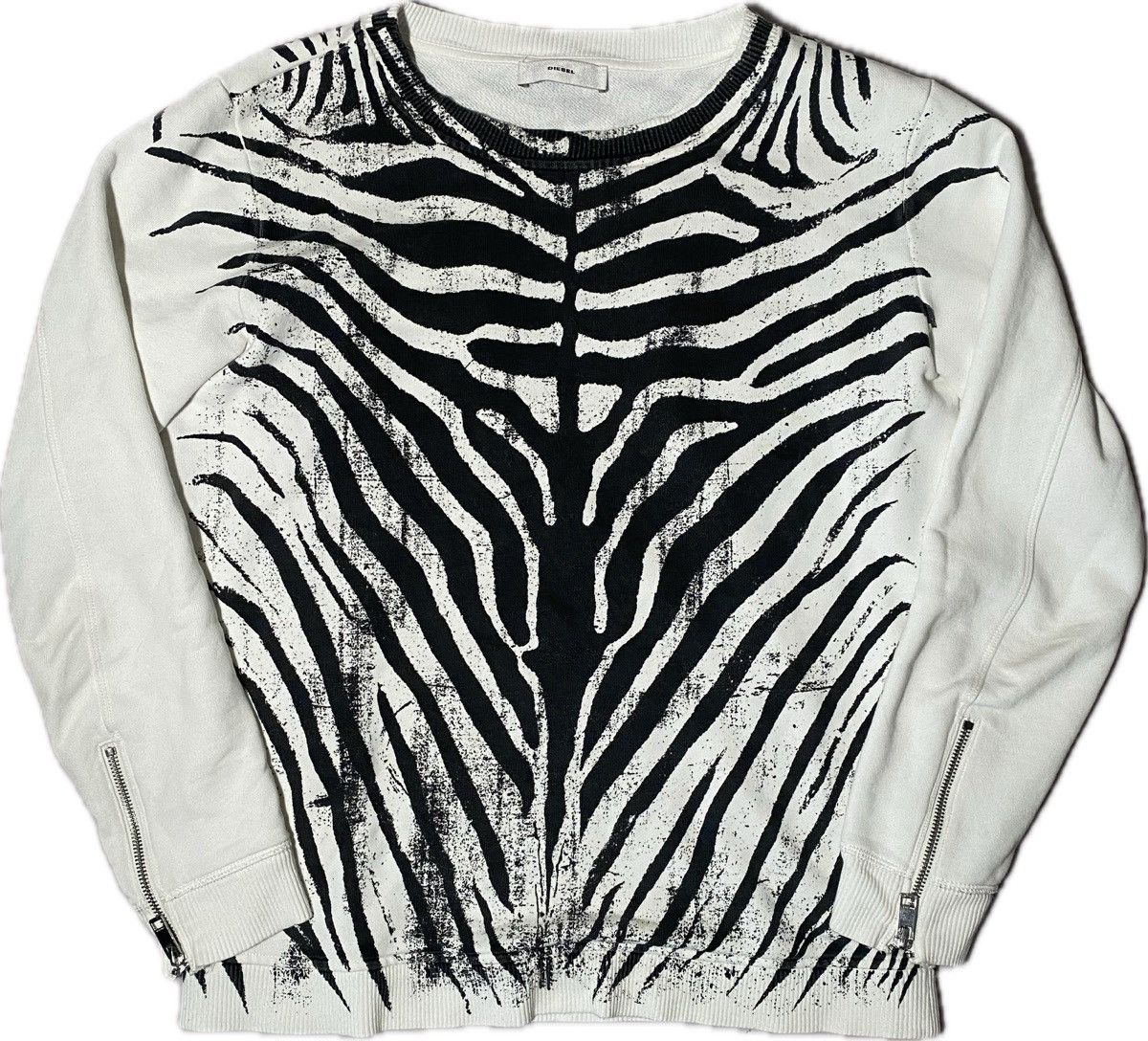 Diesel Diesel Zebra Sweater Size US M / EU 48-50 / 2 - 2 Thumbnail