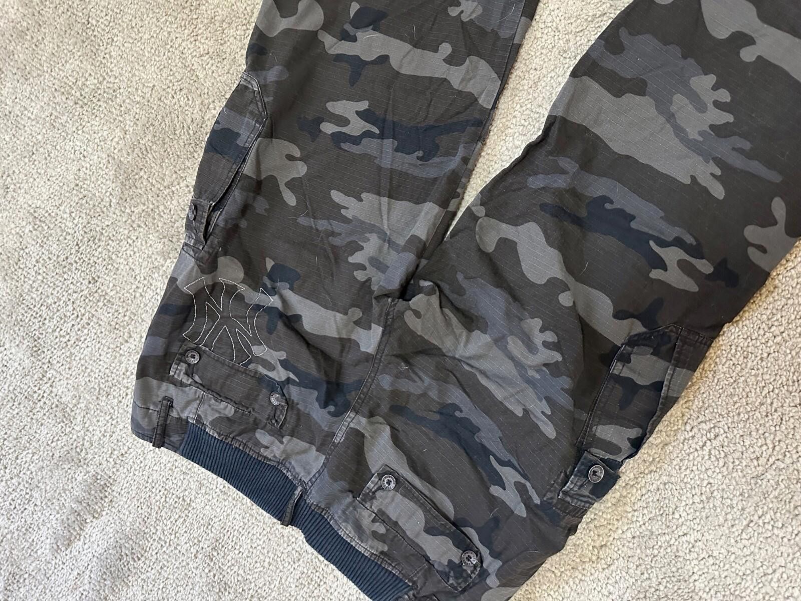 Designer Vintage New York Yankees Cargo Pant Sz 14 Size 32" / US 10 / IT 46 - 8 Thumbnail