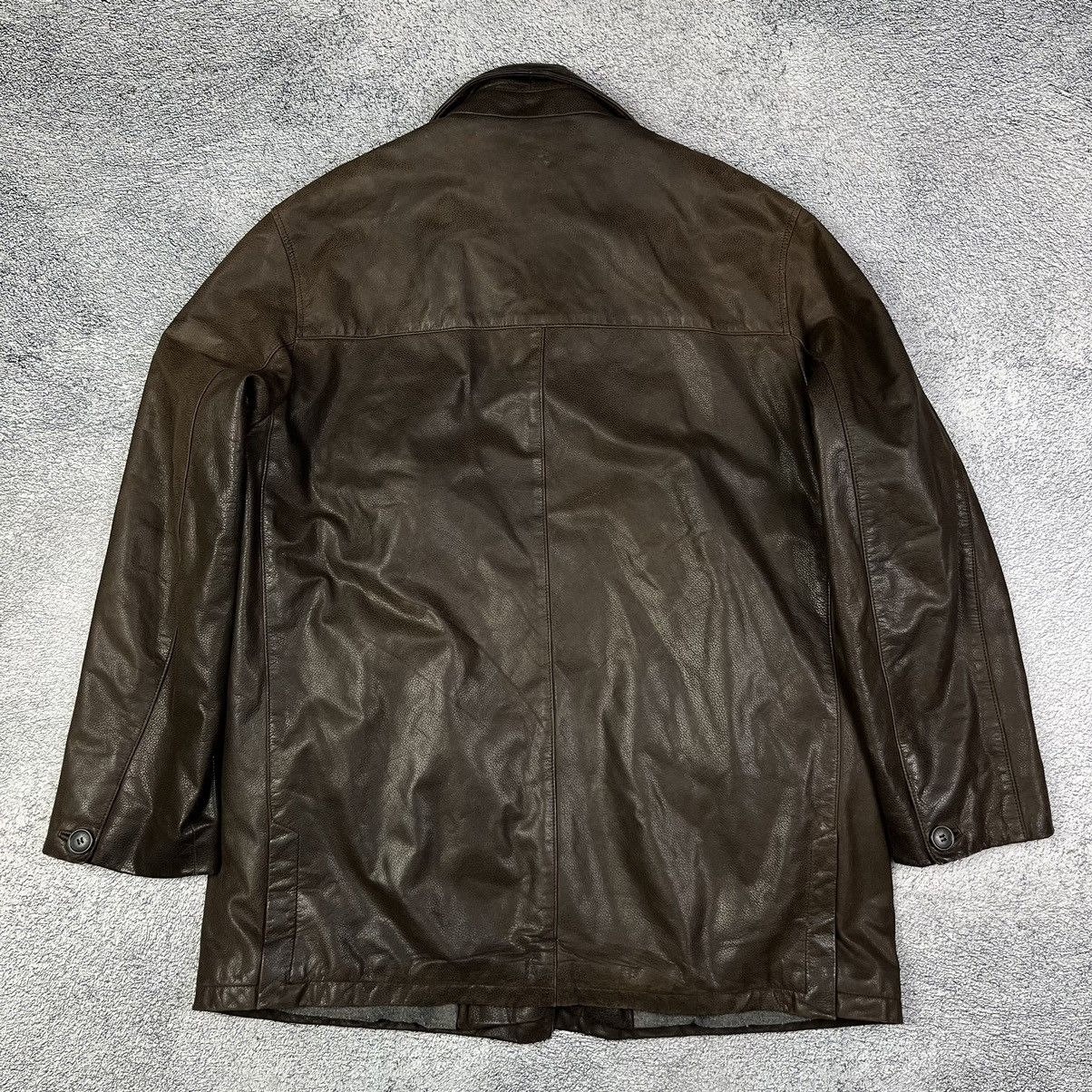 90s Vintage Yves Saint Laurent Leather Jacket