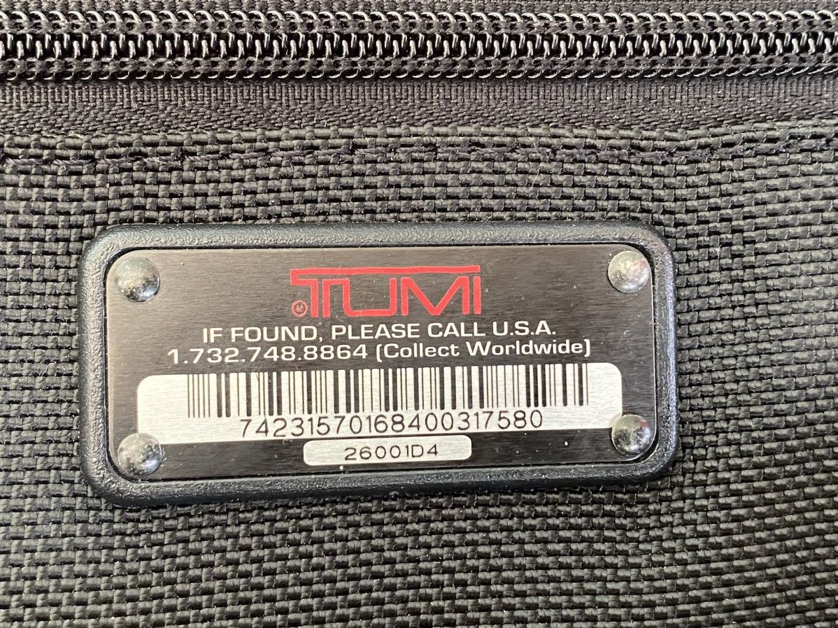 Designer Rare TUMI Messenger Bag Size ONE SIZE - 23 Thumbnail