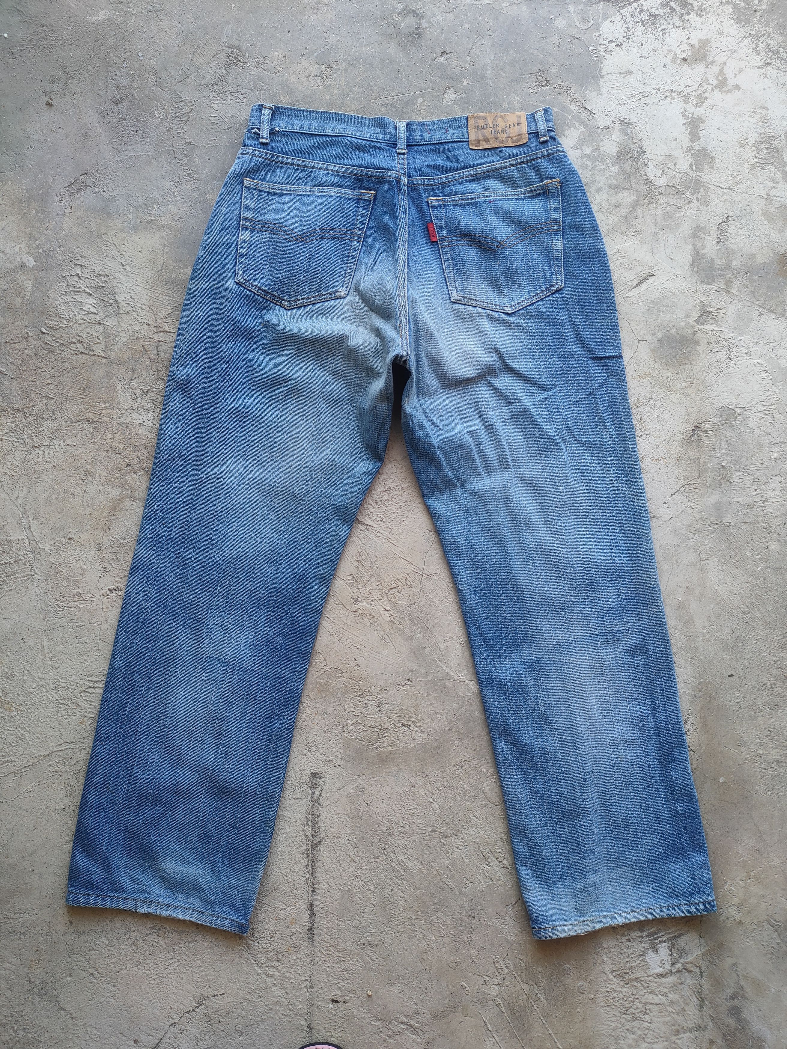 Japanese Brand W32 VINTAGE JAPANESE DISTRESSED FADED JEAN PANTS Size US 32 / EU 48 - 8 Thumbnail