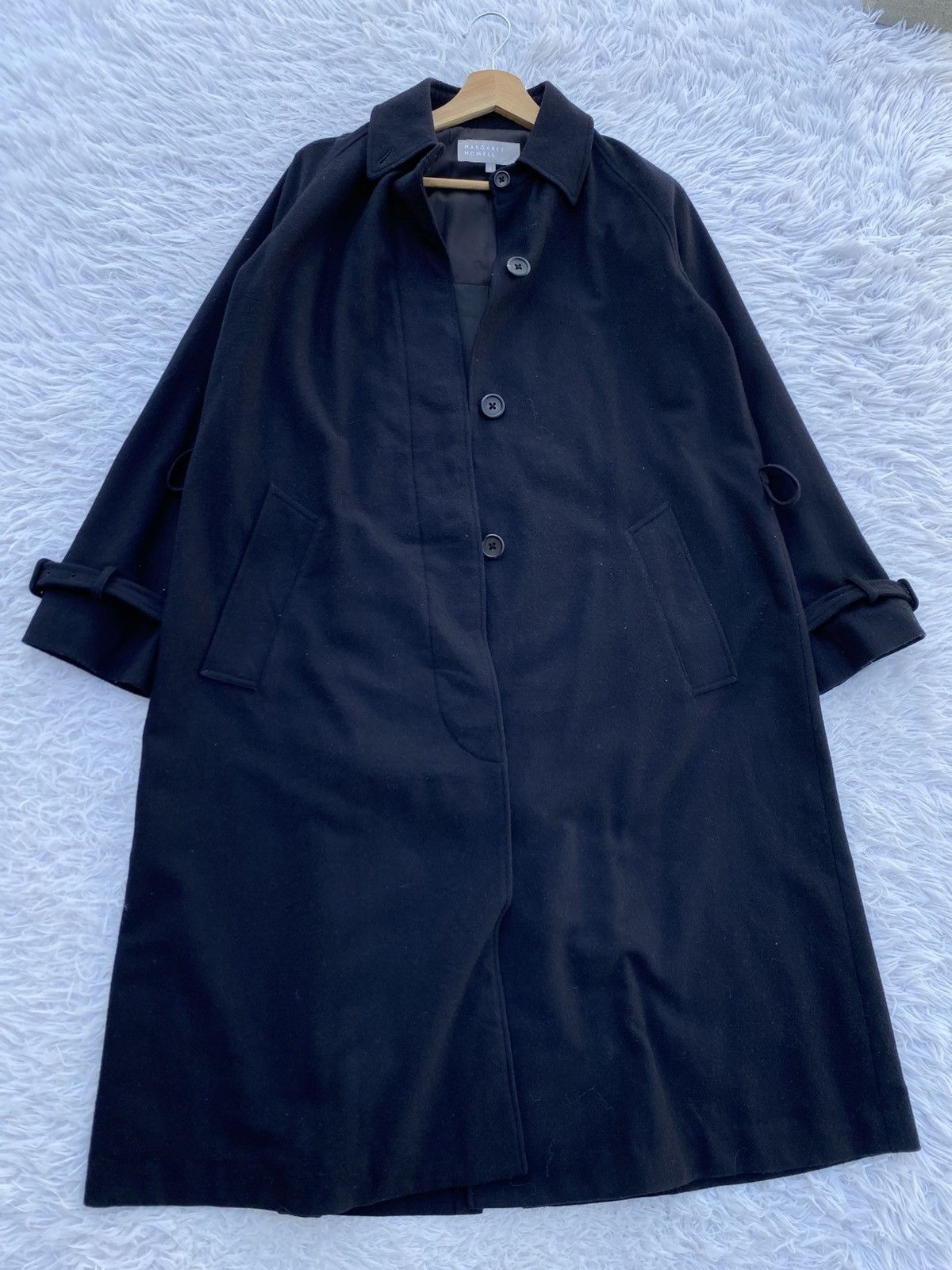 Margaret Howell Rare Vintage Margaret Howell Long Wool Coat Size L / US 10 / IT 46 - 7 Thumbnail